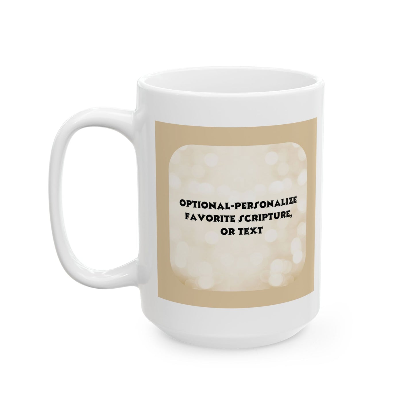 Faith - Inspirational Ceramic Mug - 11oz & 15oz - Perfect Gift for Motivation & Daily Affirmations