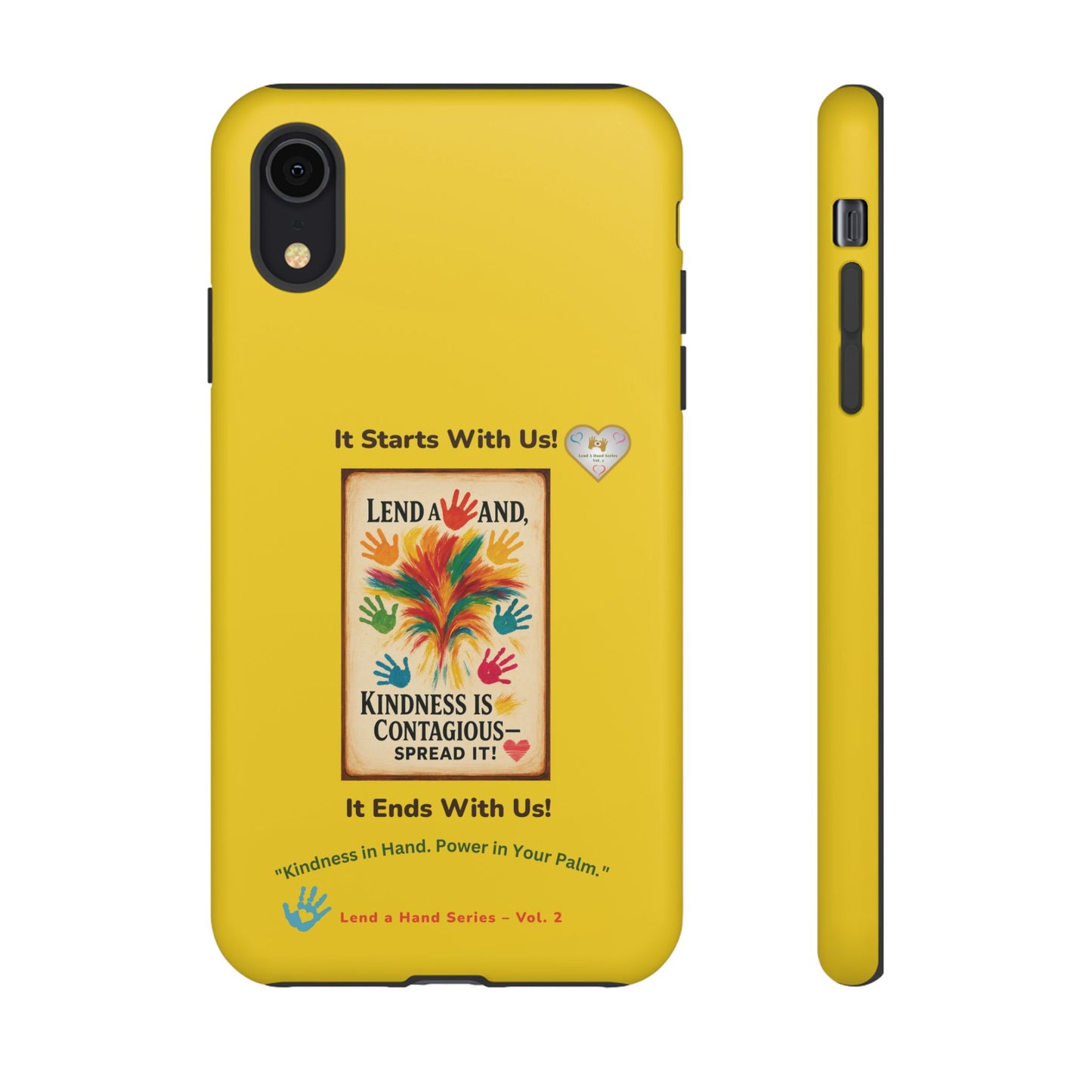 Lend a Hand, Lift a Heart - Phone Case iPhone Vol. 2 | "Kindness in Hand. Power in Your Palm."