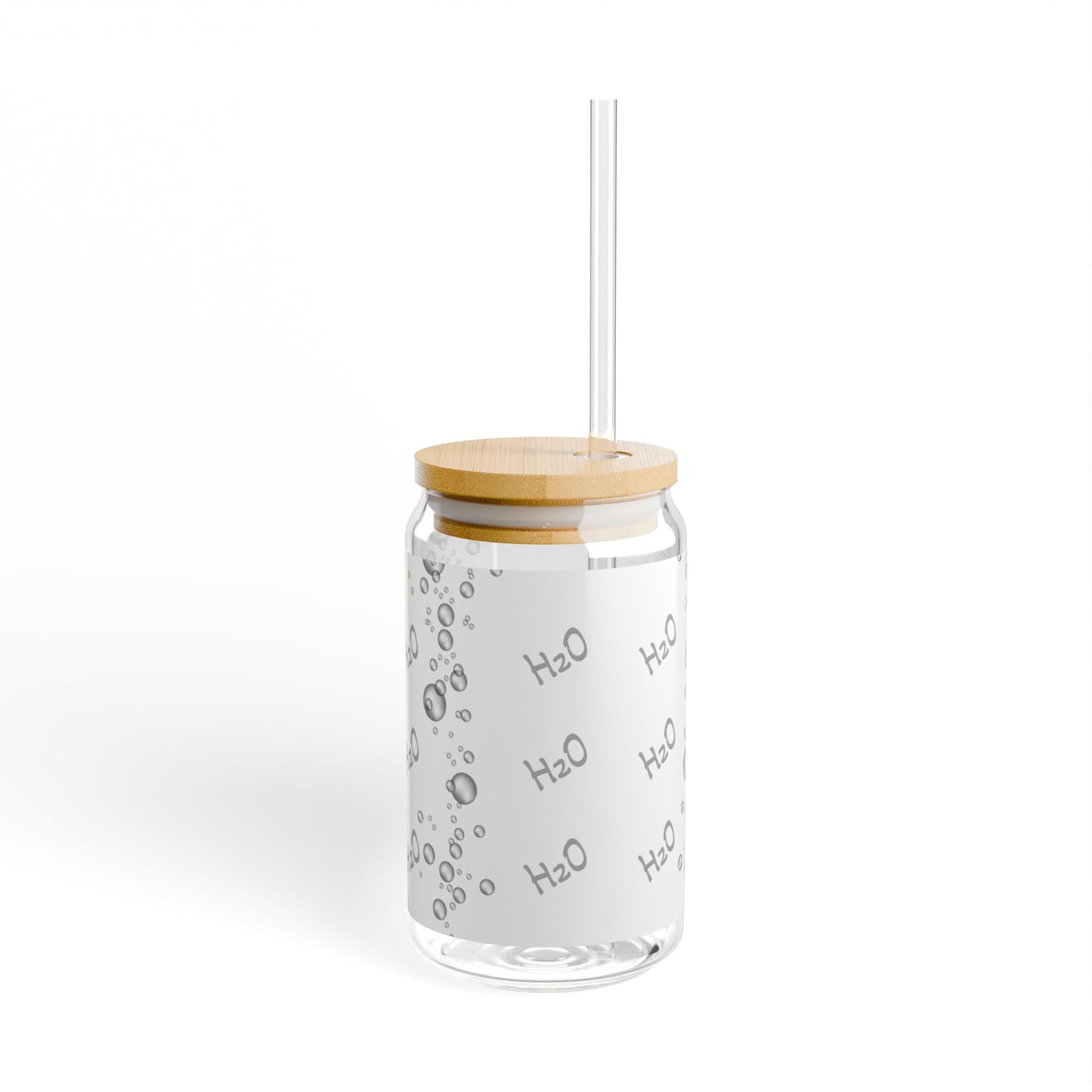Water Drops, H2O - Sipper Glass - 16oz