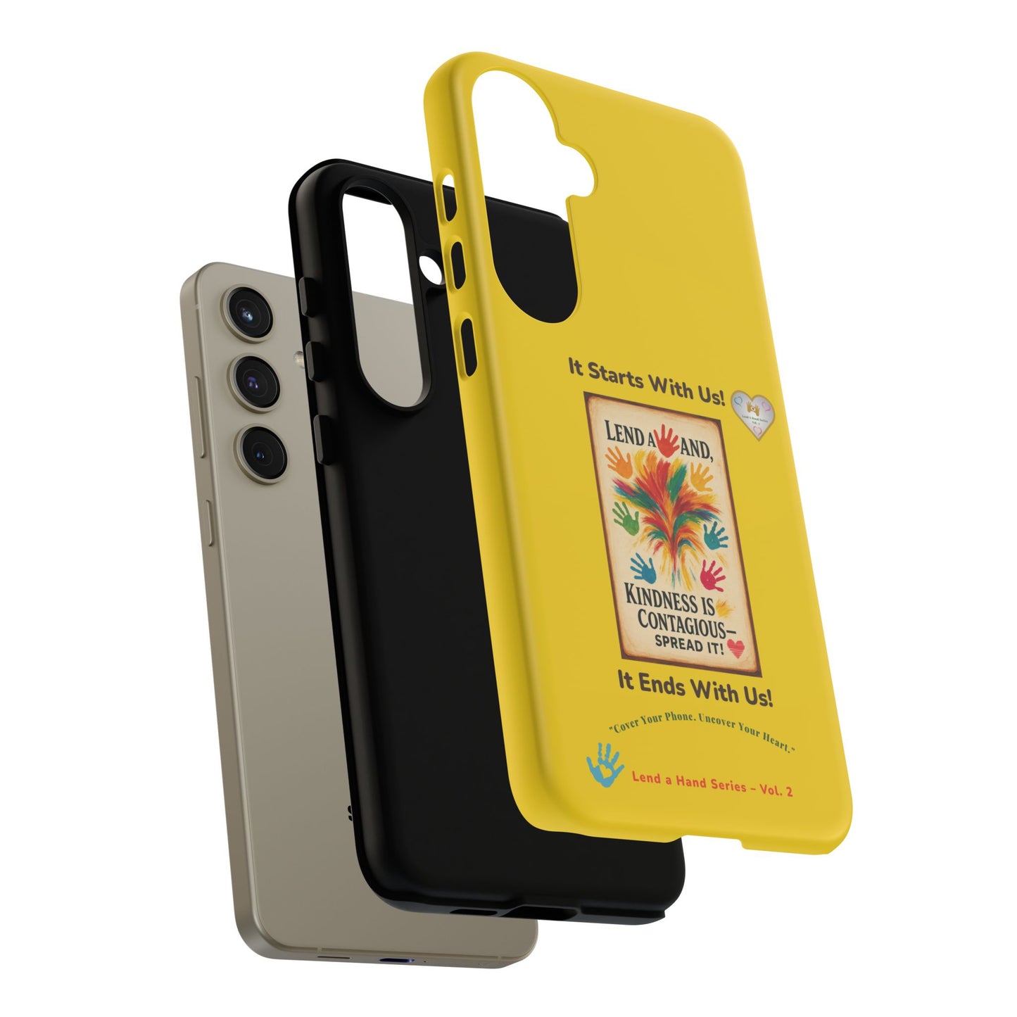 Lend a Hand, Lift a Heart – Phone Case Samsung Vol. 2 | "Cover Your Phone. Uncover Your Heart."