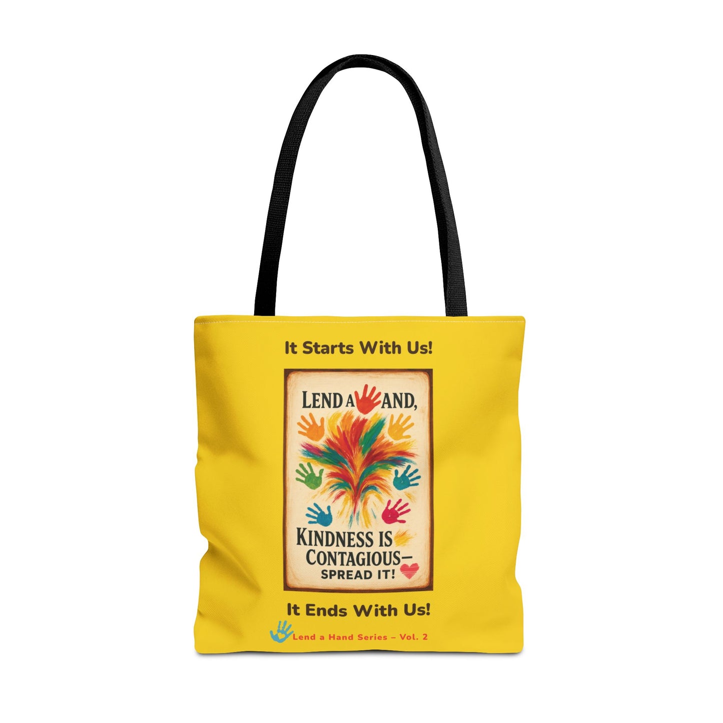 Lend a Hand, Lift a Heart - Tote Vol. 2 | "Tote Kindness. Carry Love."