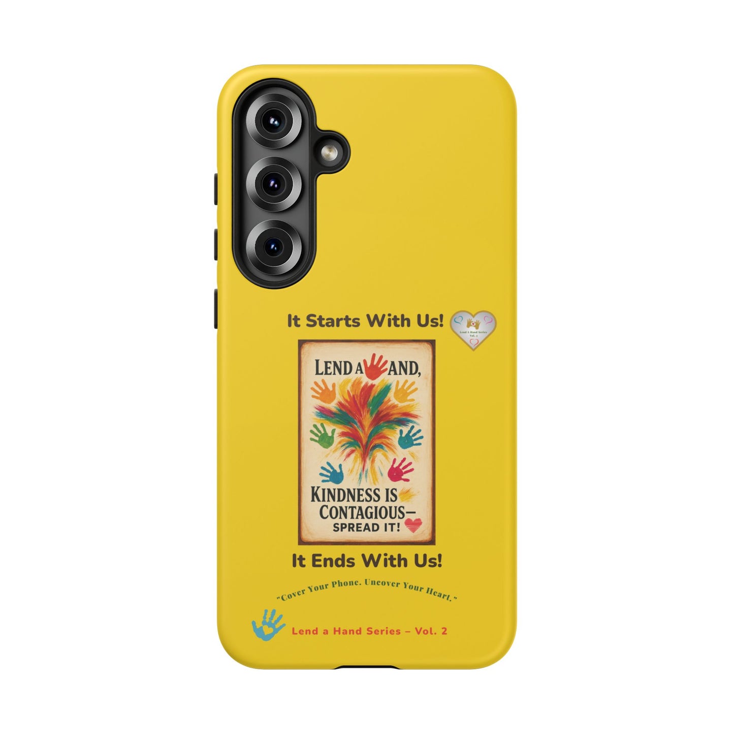 Lend a Hand, Lift a Heart – Phone Case Samsung Vol. 2 | "Cover Your Phone. Uncover Your Heart."