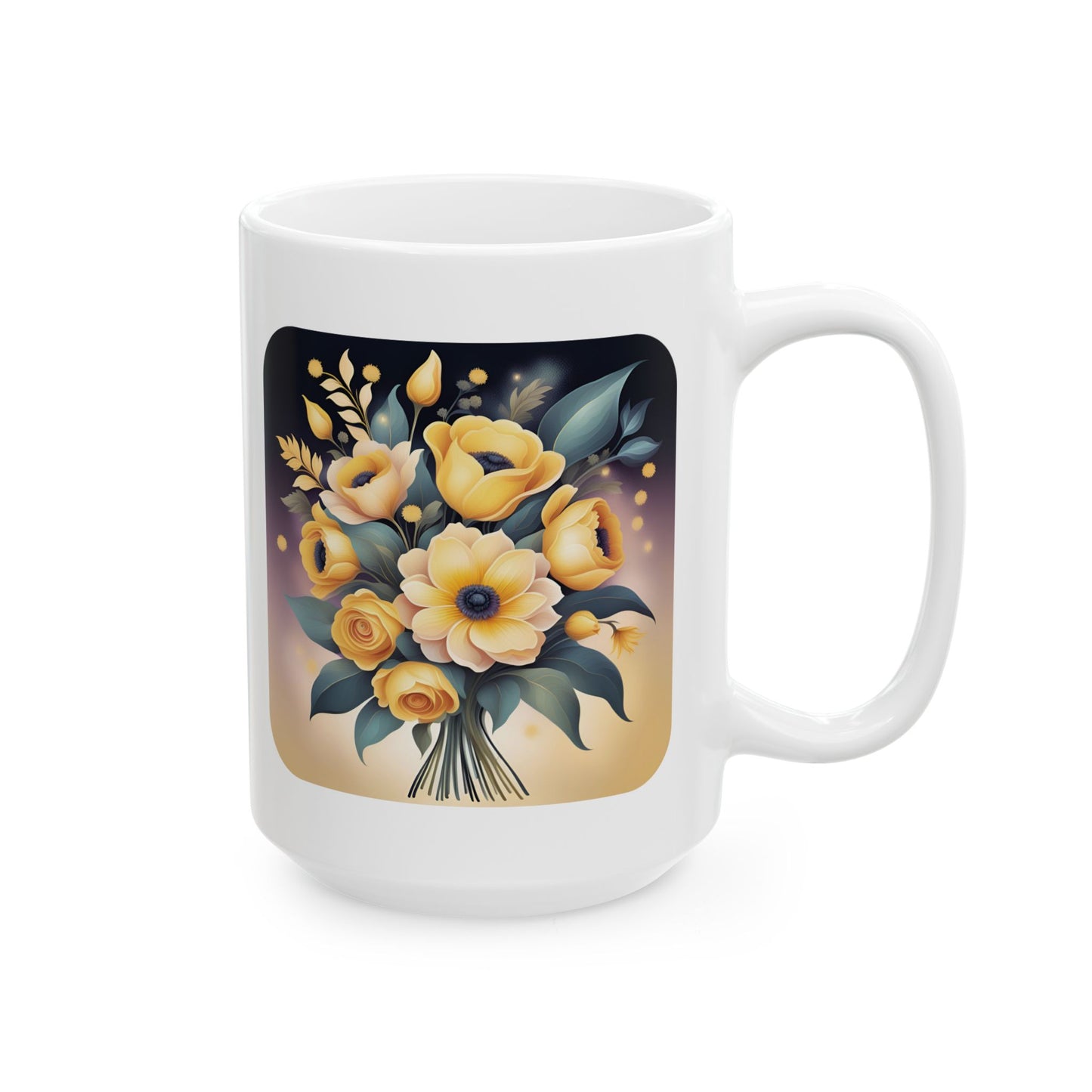 Floral Delight - Ceramic Mug