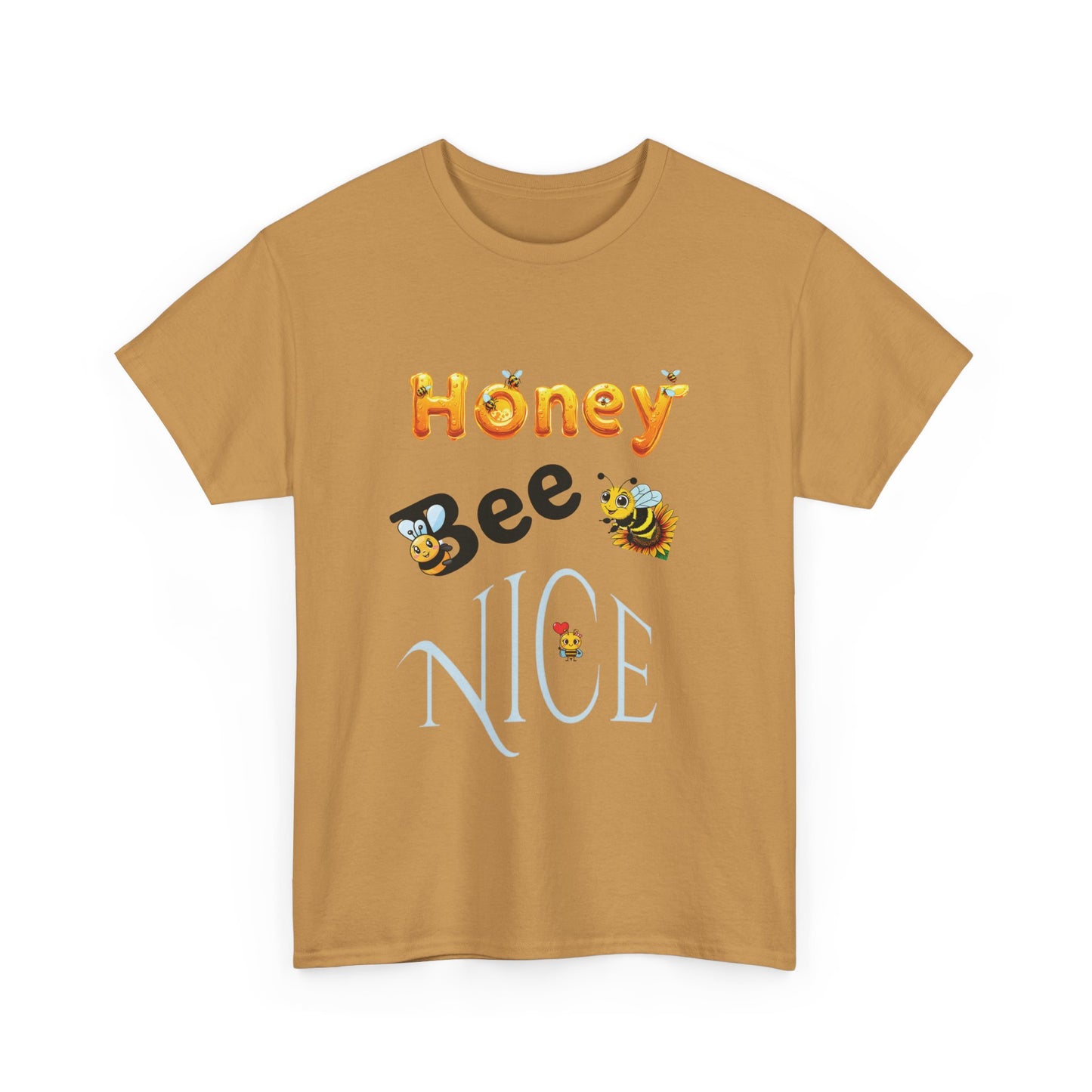 Honey Bee Nice - Heavy Cotton Tee