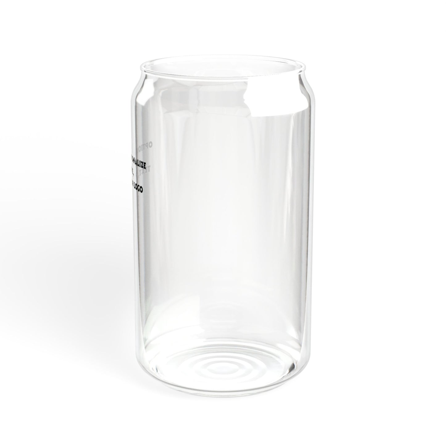 Personalize (clear) - Sipper Glass, 16oz
