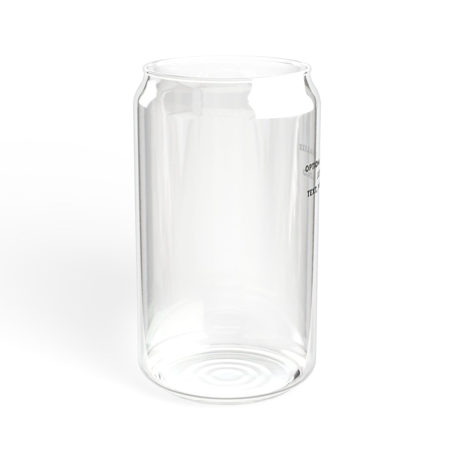 Personalize (clear) - Sipper Glass, 16oz