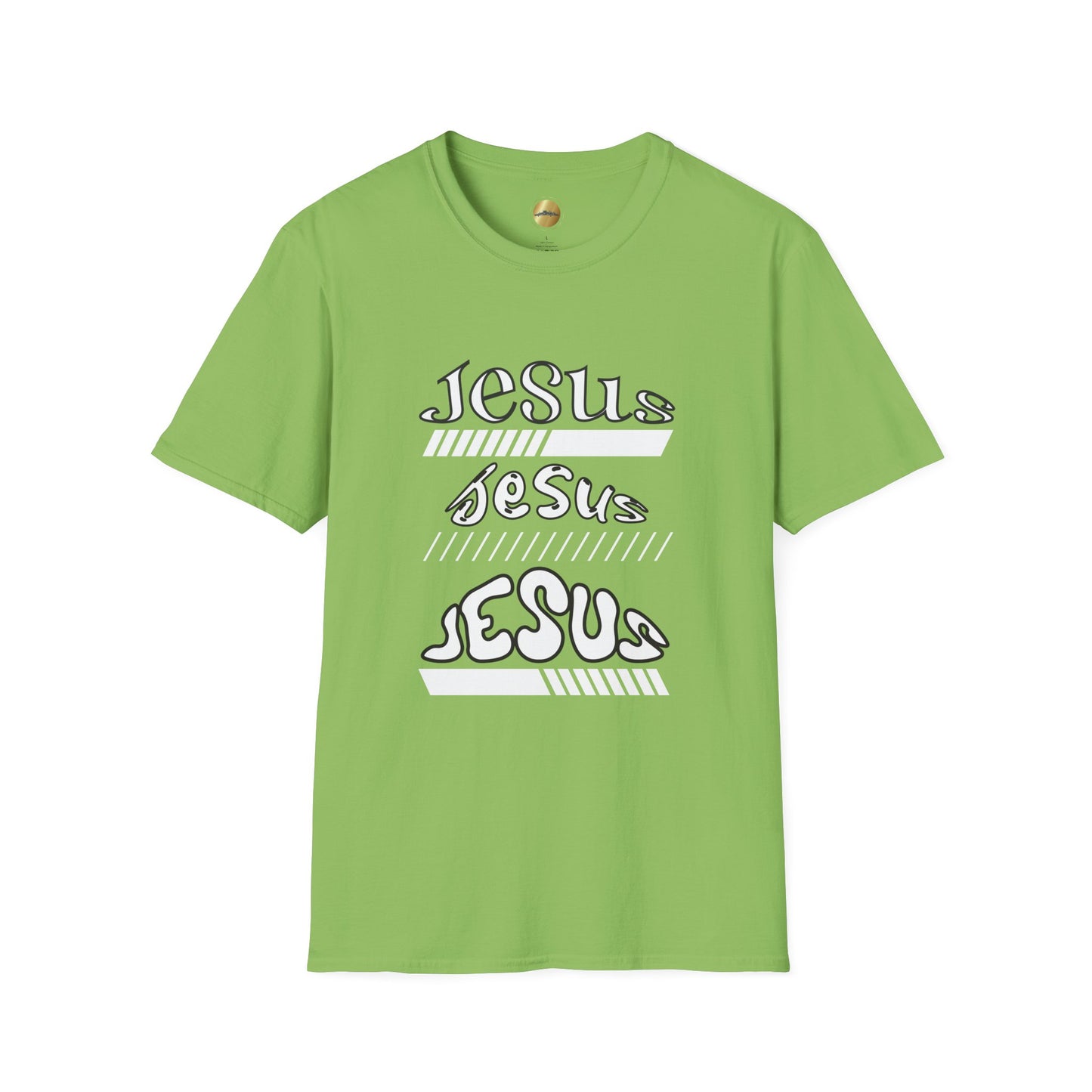 Jesus, Jesus, Jesus - 100% Cotton, Lightweight Fabric, Classic Fit, Crew Neckline