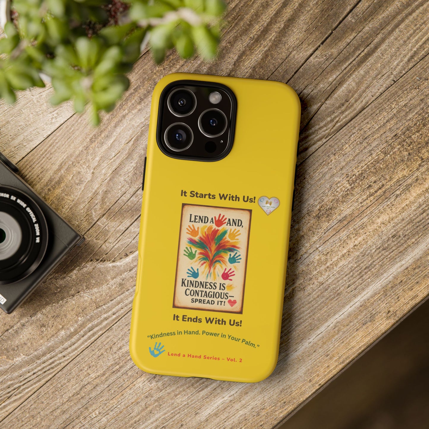 Lend a Hand, Lift a Heart - Phone Case iPhone Vol. 2 | "Kindness in Hand. Power in Your Palm."