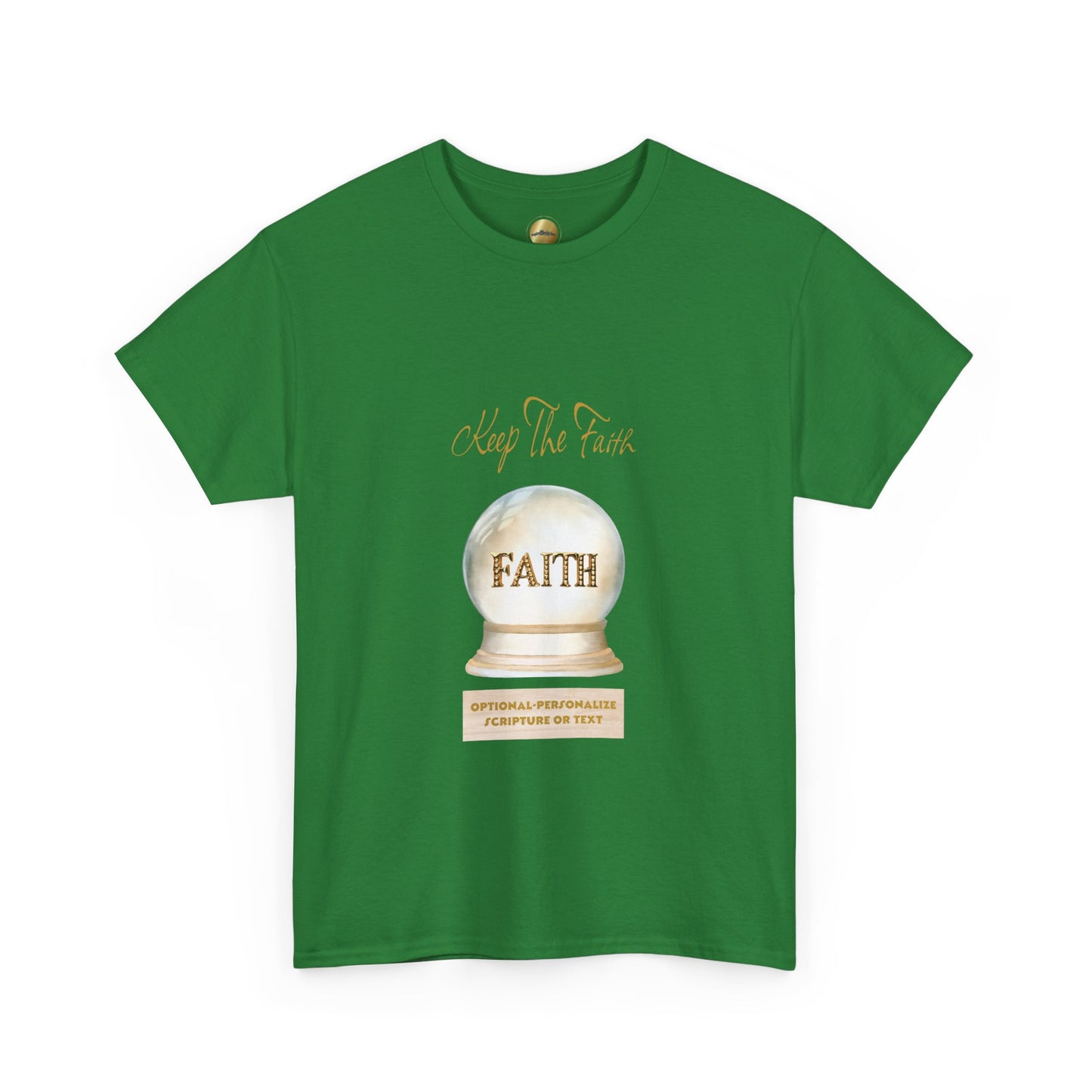 Keep The Faith - Inspirited Unisex Heavy Cotton Tee