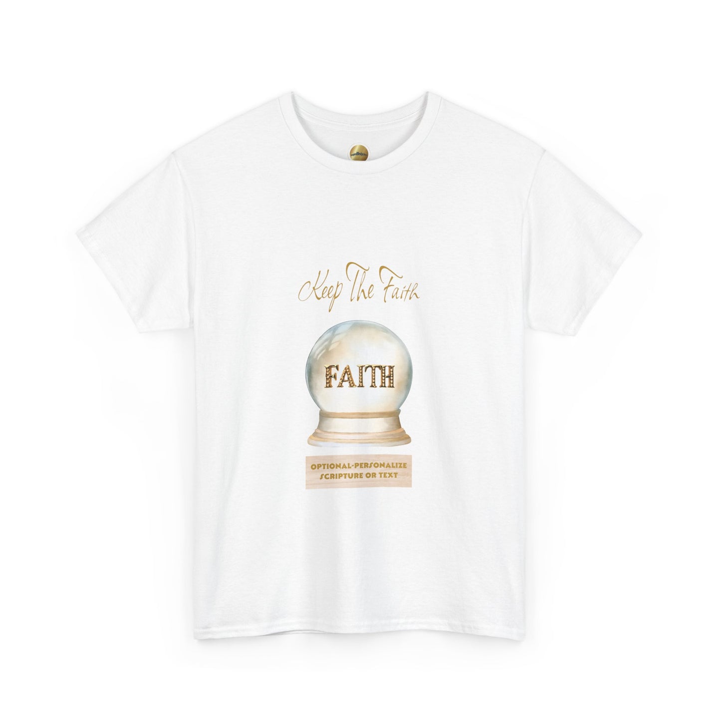 Keep The Faith - Inspirited Unisex Heavy Cotton Tee