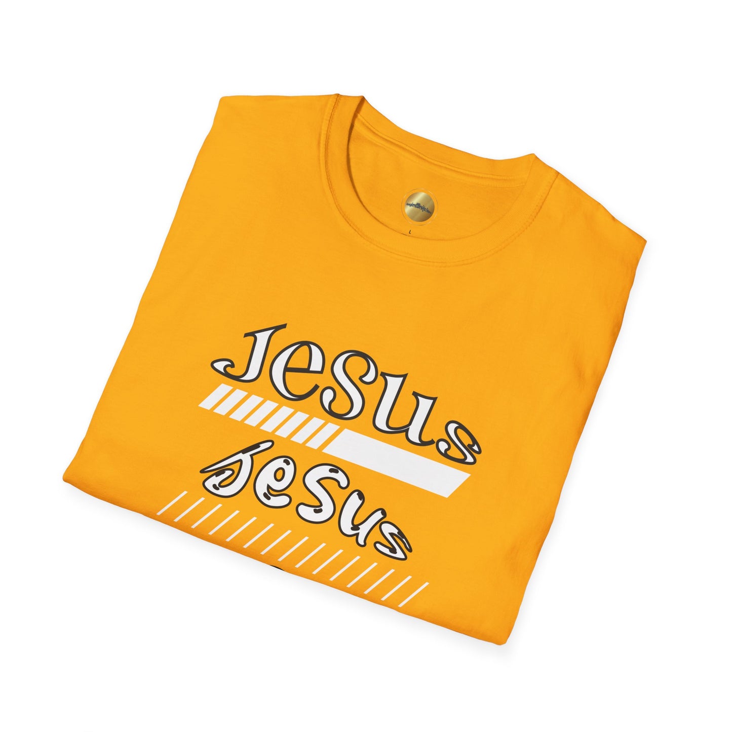 Jesus, Jesus, Jesus - 100% Cotton, Lightweight Fabric, Classic Fit, Crew Neckline