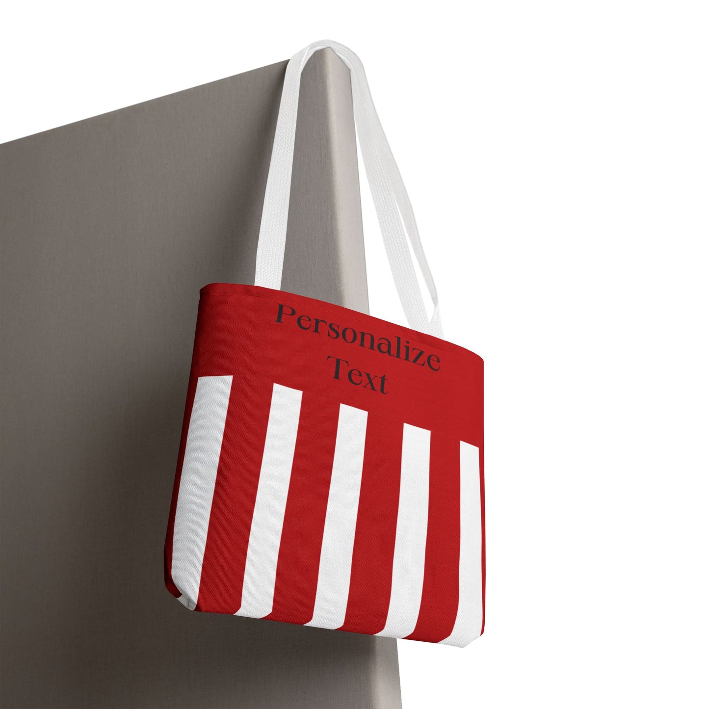 La Strie (red & white) - Tote Bag - Stylish Beach Vibes for Every Occasion!