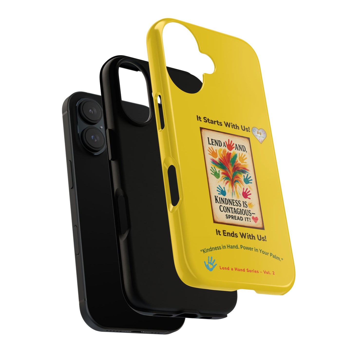 Lend a Hand, Lift a Heart - Phone Case iPhone Vol. 2 | "Kindness in Hand. Power in Your Palm."