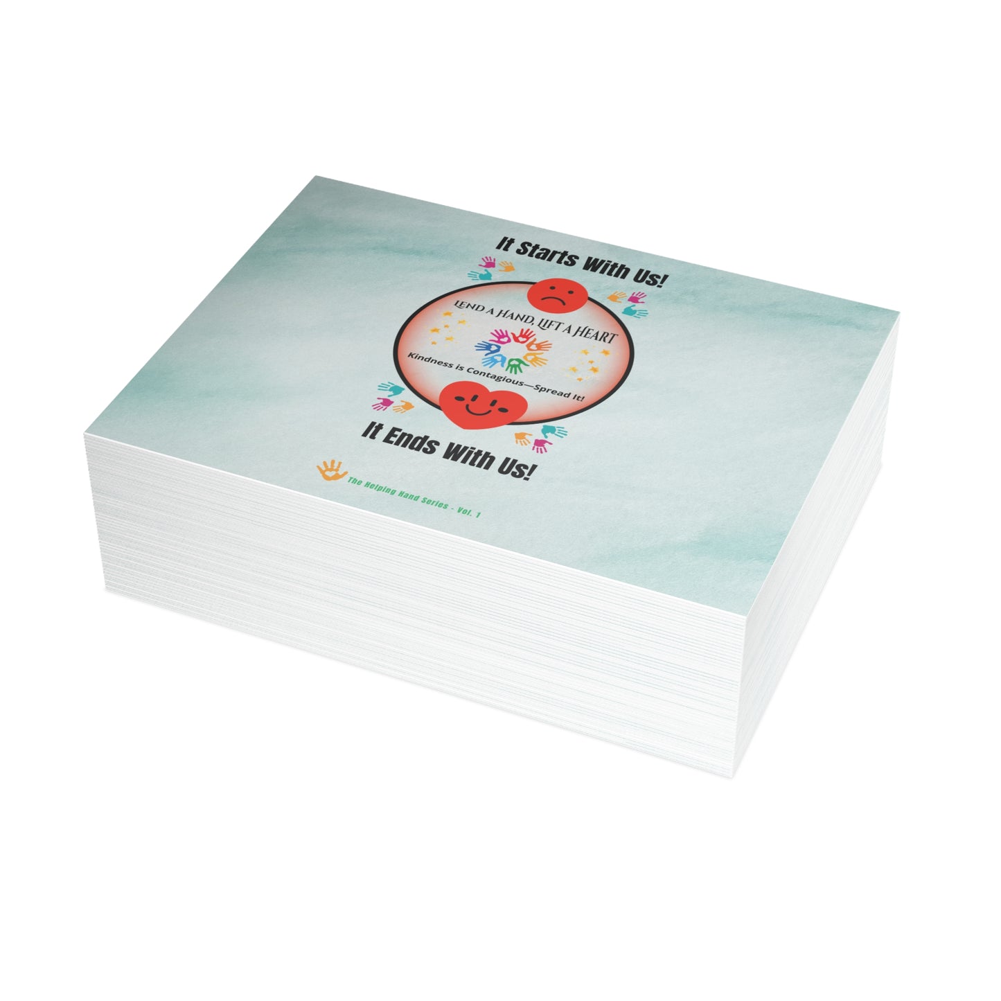 Lend a Hand, Lift a Heart Vol. 1 | Postcards - Horizontal