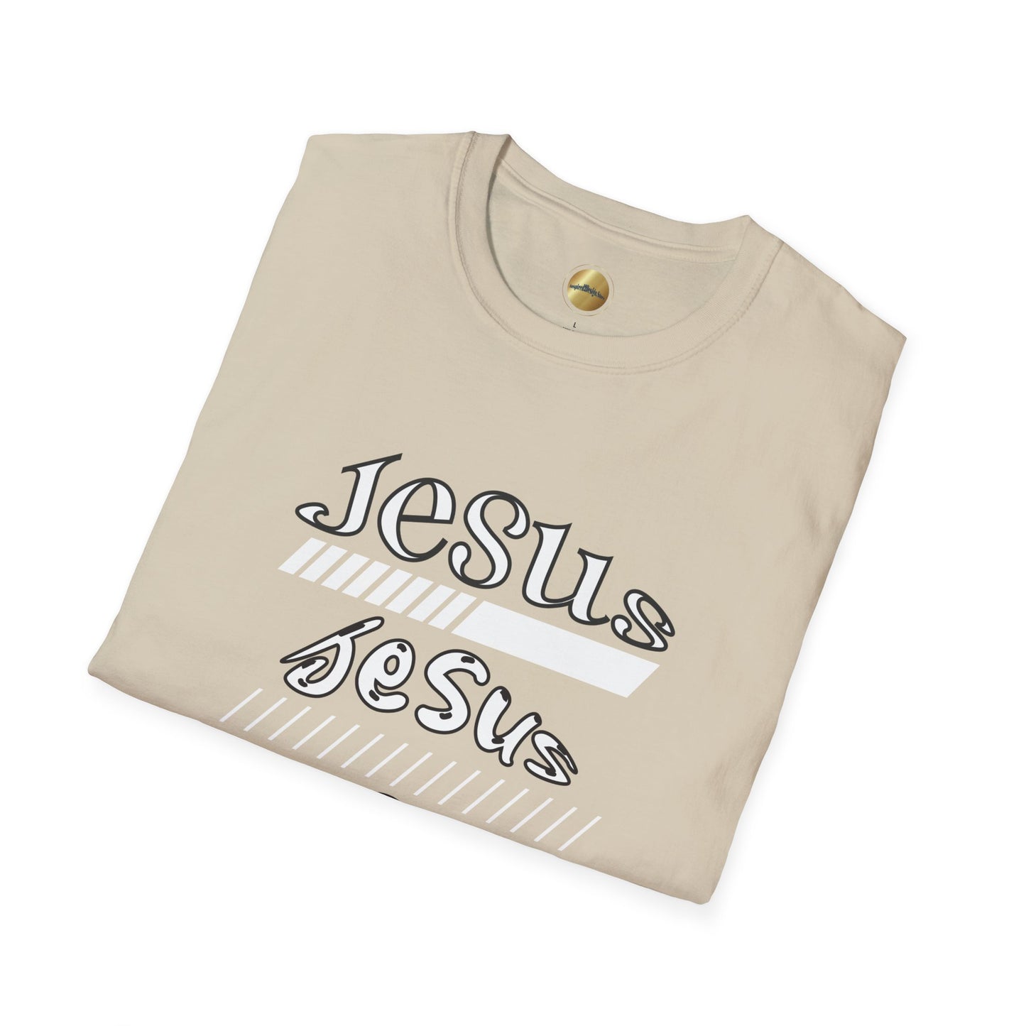 Jesus, Jesus, Jesus - 100% Cotton, Lightweight Fabric, Classic Fit, Crew Neckline