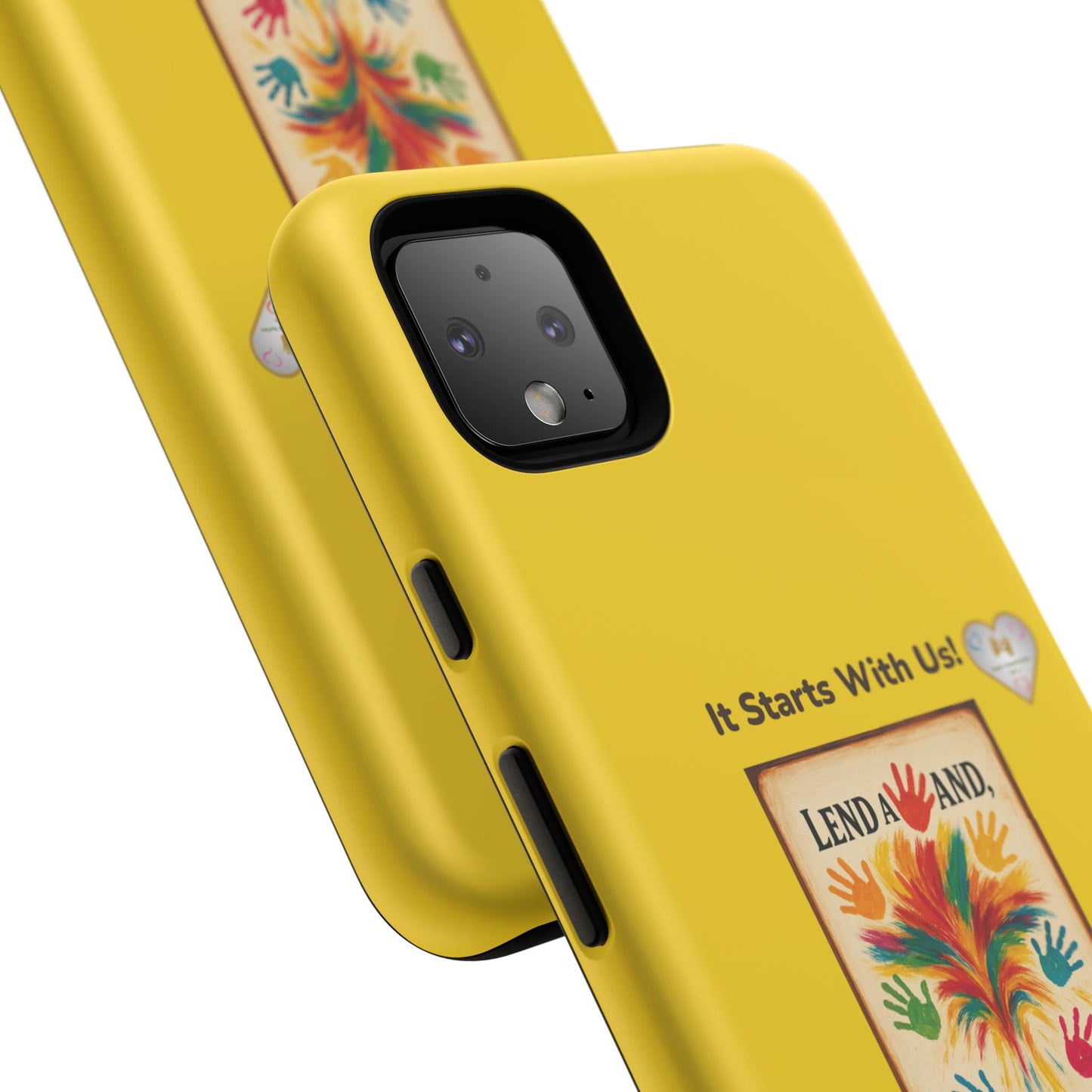 Lend a Hand, Lift a Heart - Phone Case Google Pixel Vol. 2 | "Tech Meets Tenderness."