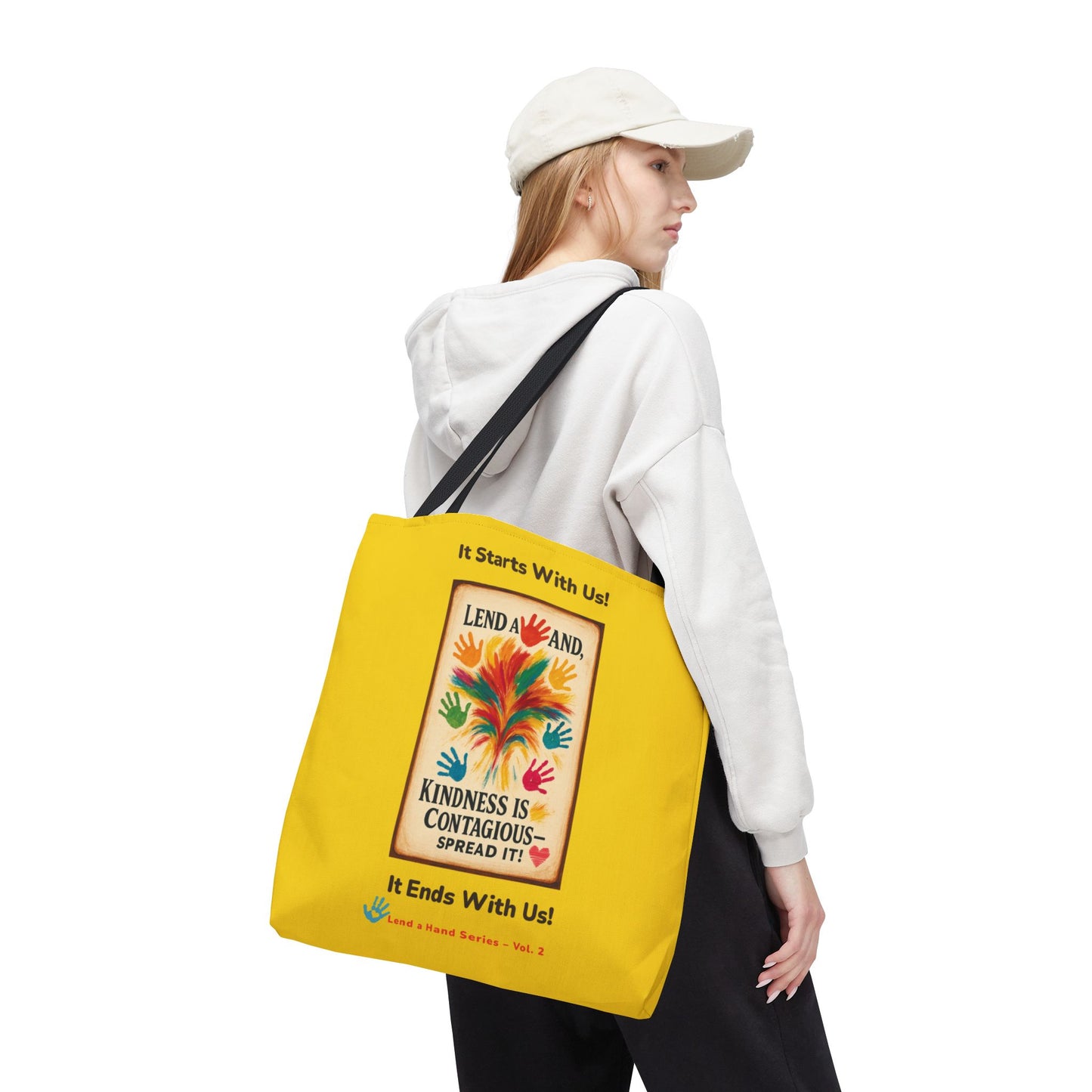 Lend a Hand, Lift a Heart - Tote Vol. 2 | "Tote Kindness. Carry Love."