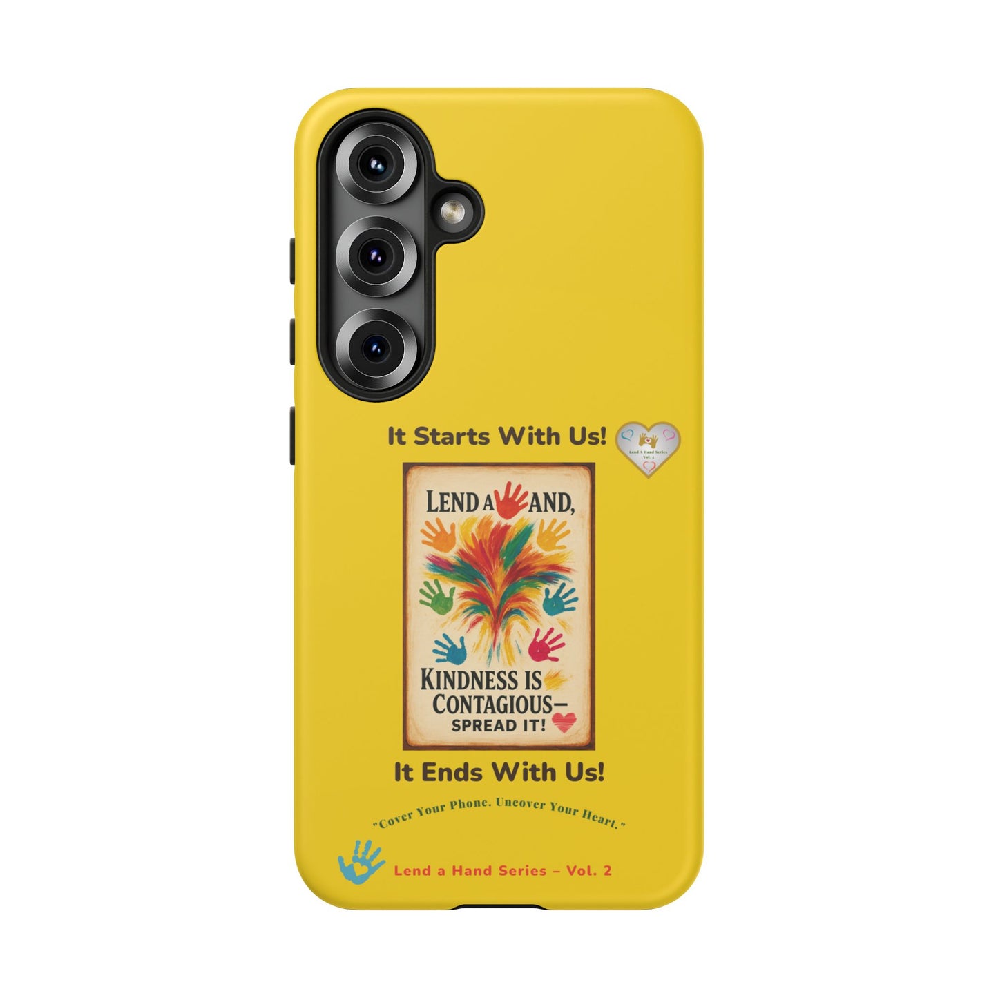 Lend a Hand, Lift a Heart – Phone Case Samsung Vol. 2 | "Cover Your Phone. Uncover Your Heart."