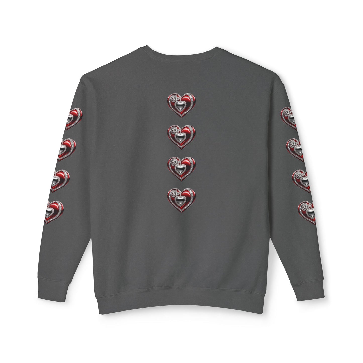 Heart Beat - Lightweight Crewneck Sweatshirt