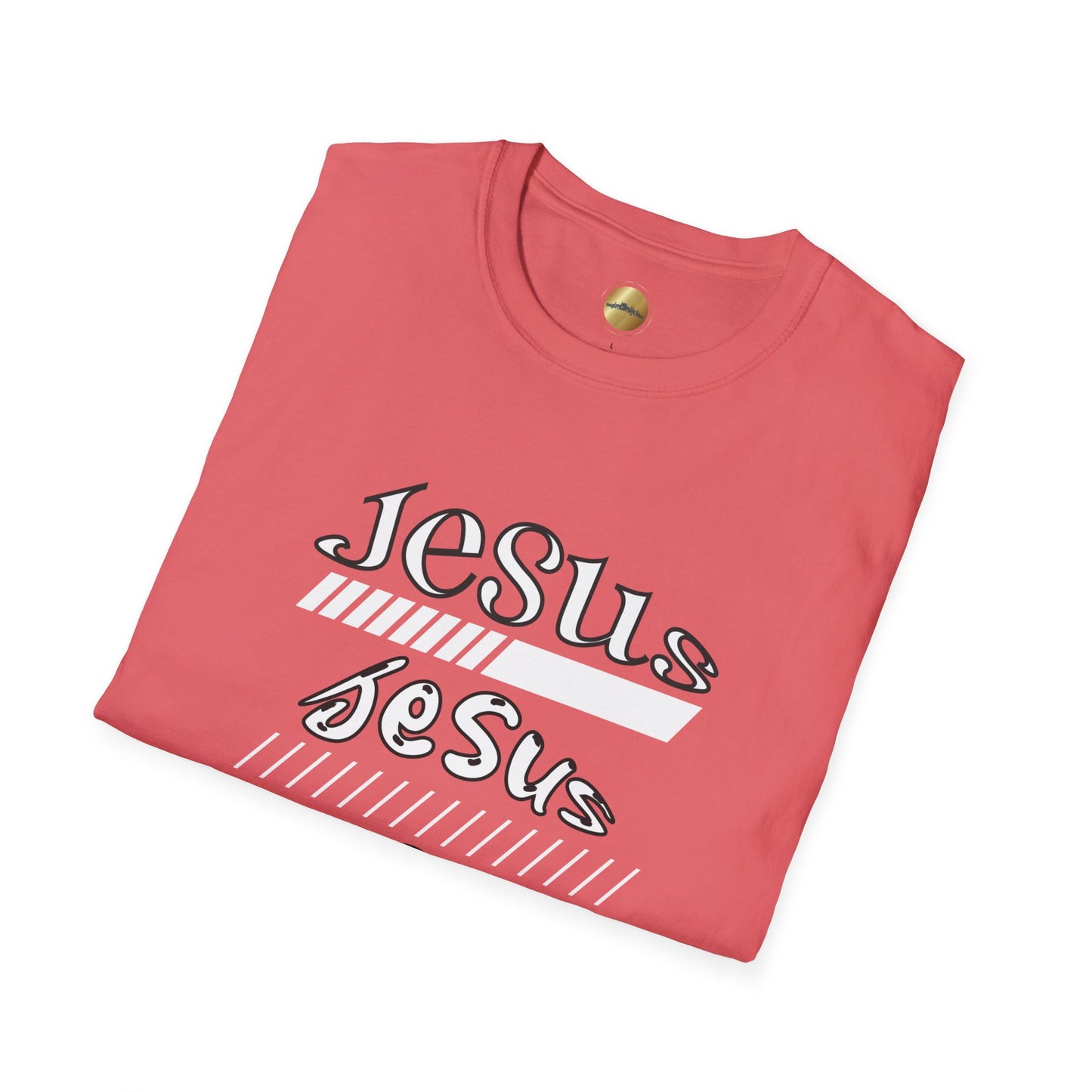 Jesus, Jesus, Jesus - 100% Cotton, Lightweight Fabric, Classic Fit, Crew Neckline