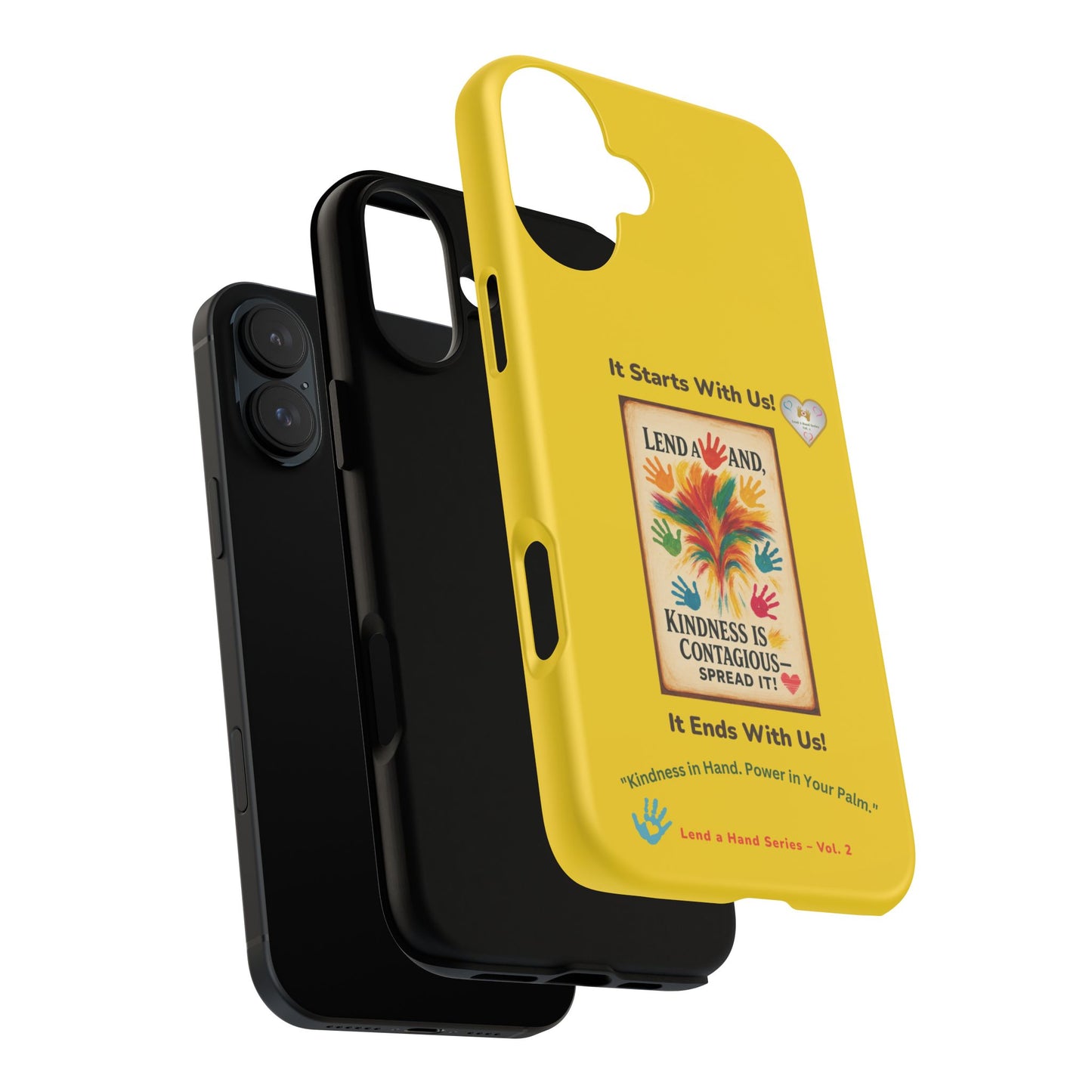 Lend a Hand, Lift a Heart - Phone Case iPhone Vol. 2 | "Kindness in Hand. Power in Your Palm."