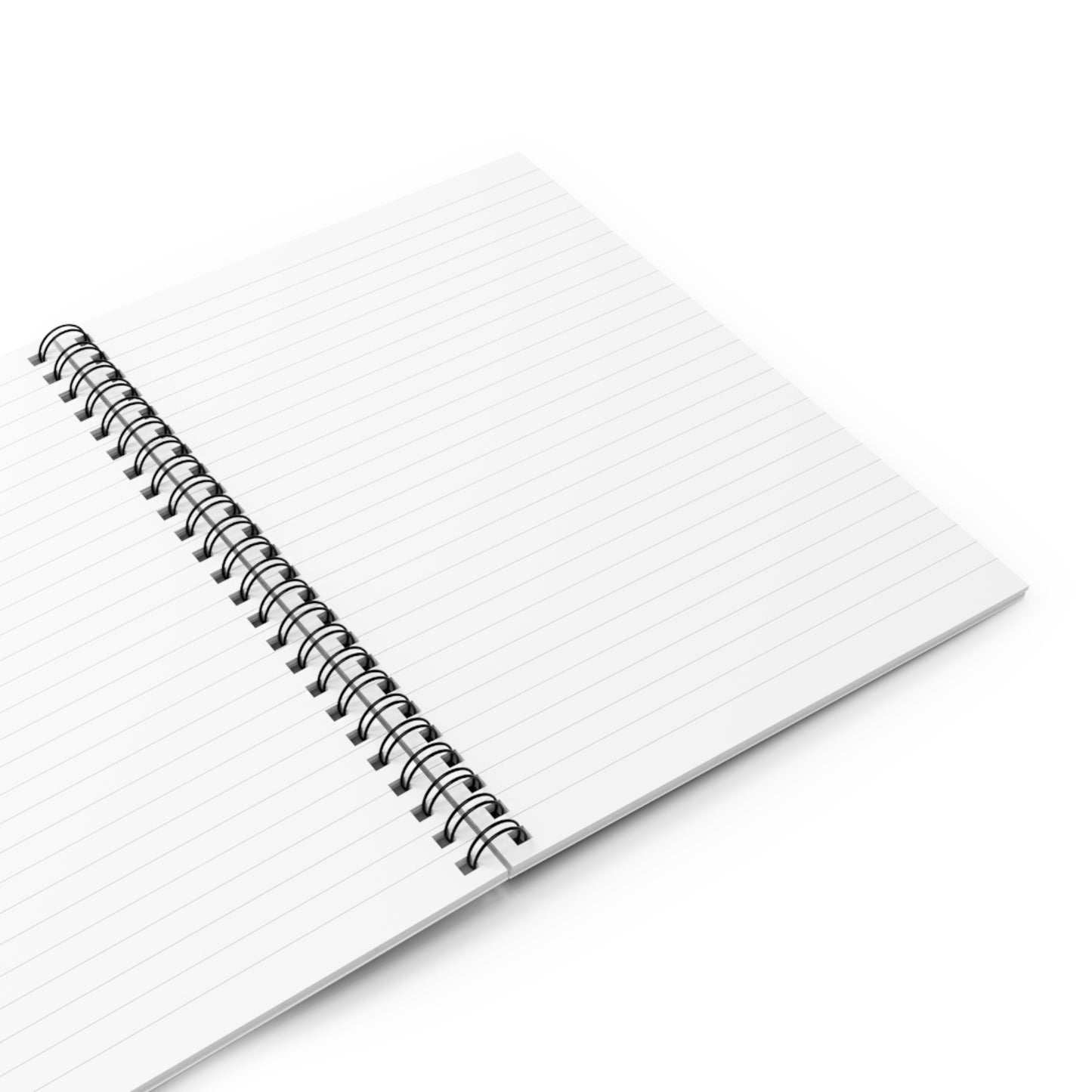 Rose - Personalized Floral Spiral Notebook