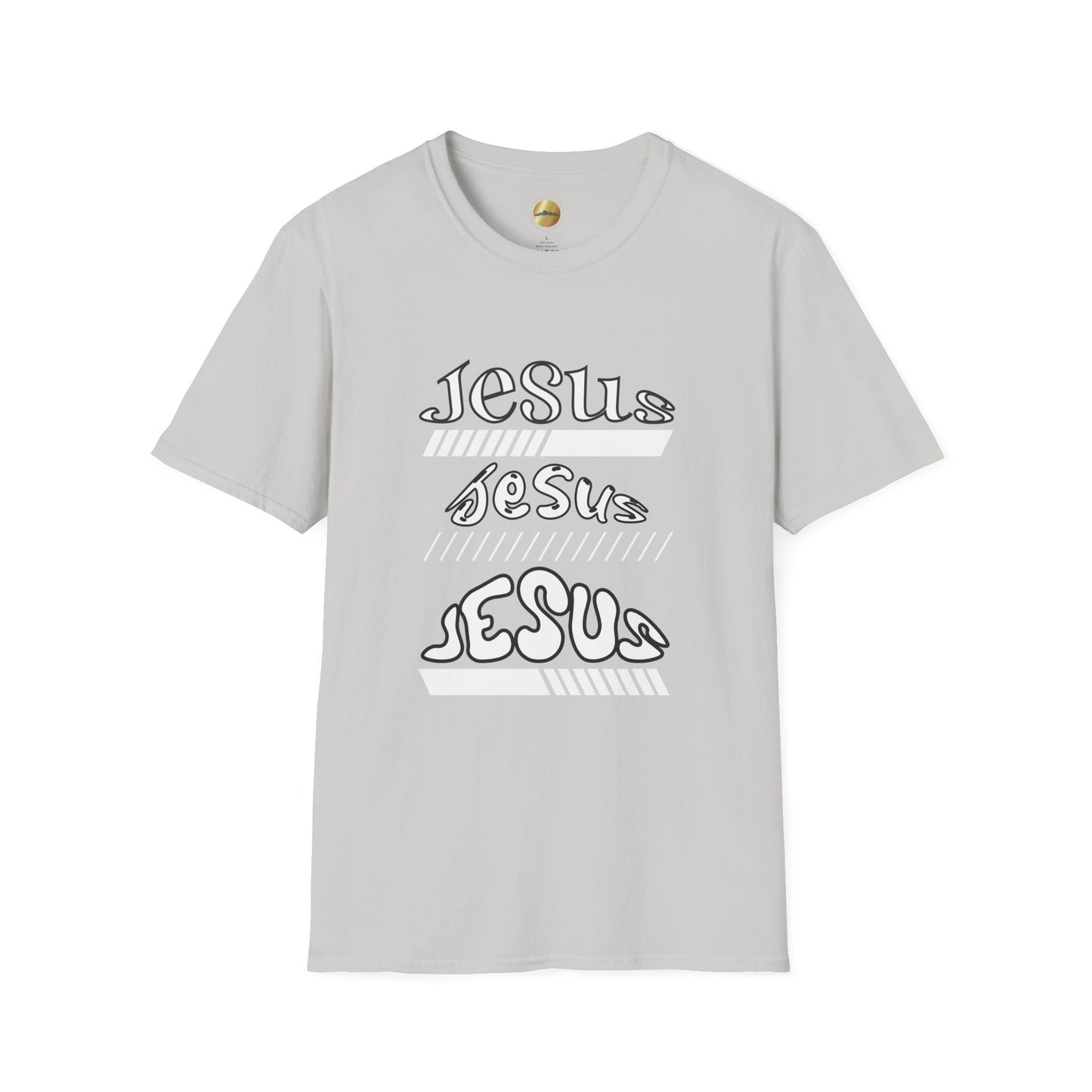 Jesus, Jesus, Jesus - 100% Cotton, Lightweight Fabric, Classic Fit, Crew Neckline