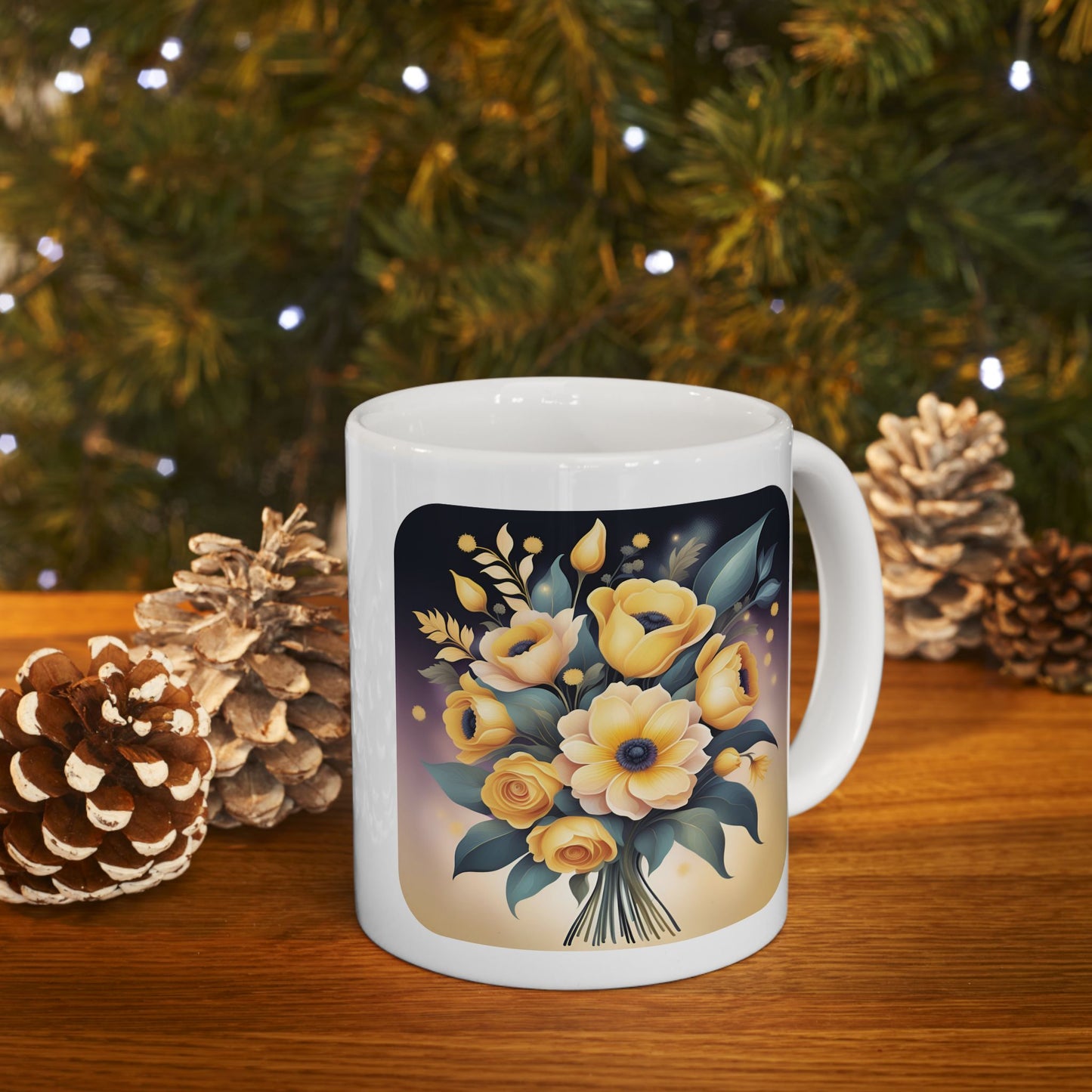 Floral Delight - Ceramic Mug