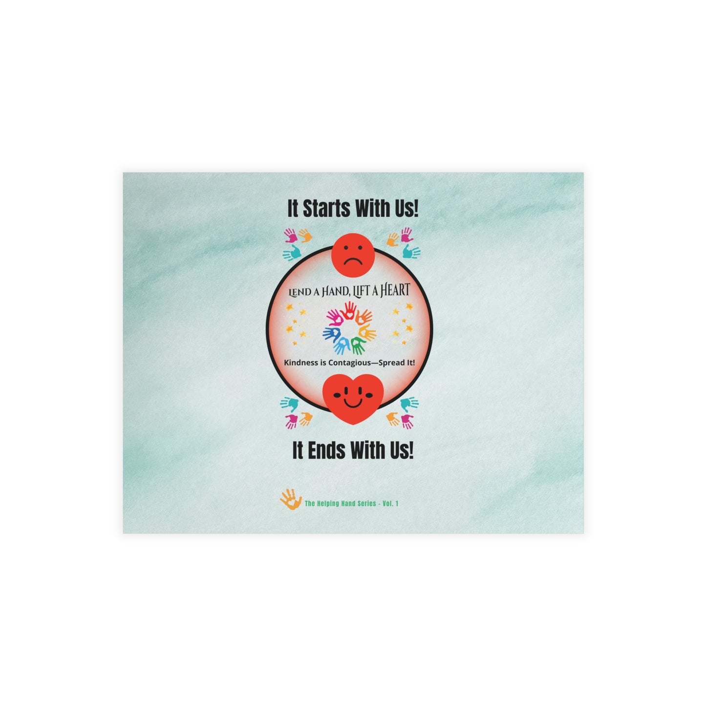 Lend a Hand, Lift a Heart Vol. 1 | Postcards - Horizontal