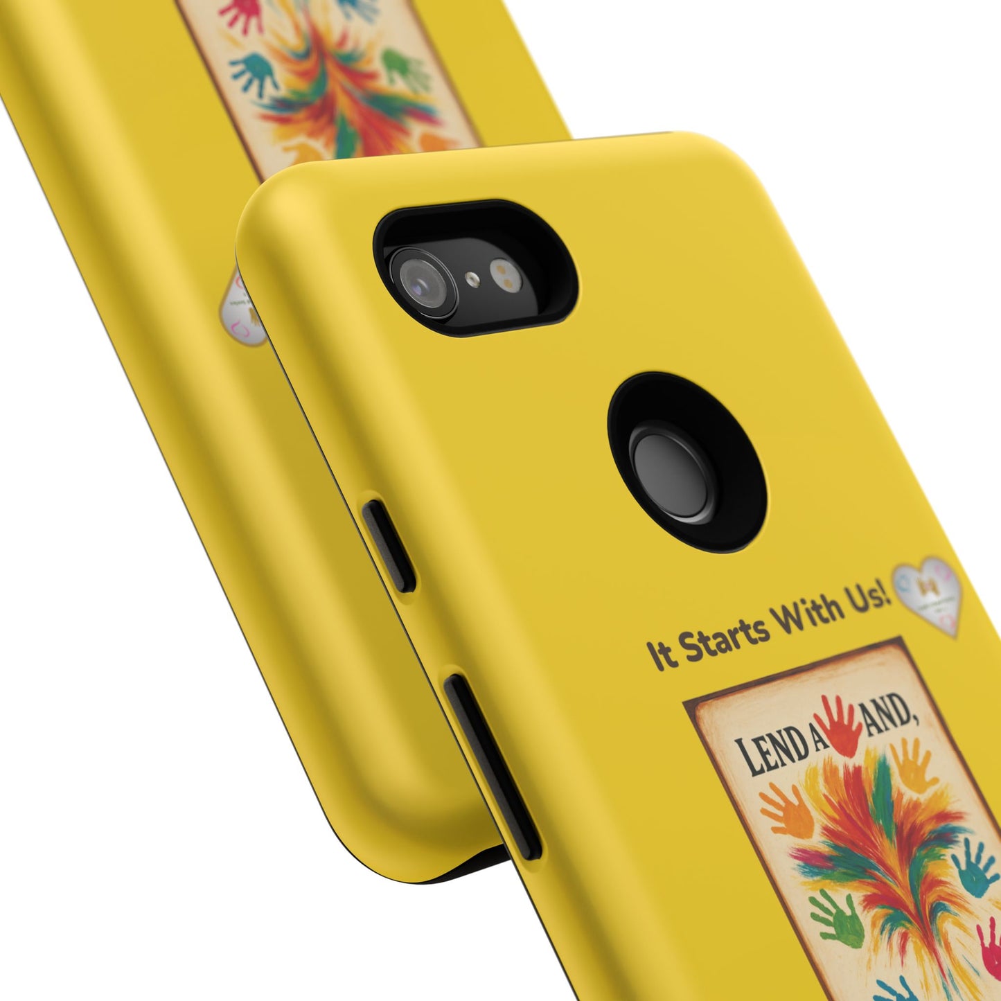 Lend a Hand, Lift a Heart - Phone Case Google Pixel Vol. 2 | "Tech Meets Tenderness."