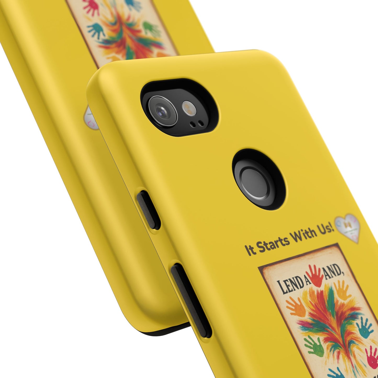 Lend a Hand, Lift a Heart - Phone Case Google Pixel Vol. 2 | "Tech Meets Tenderness."