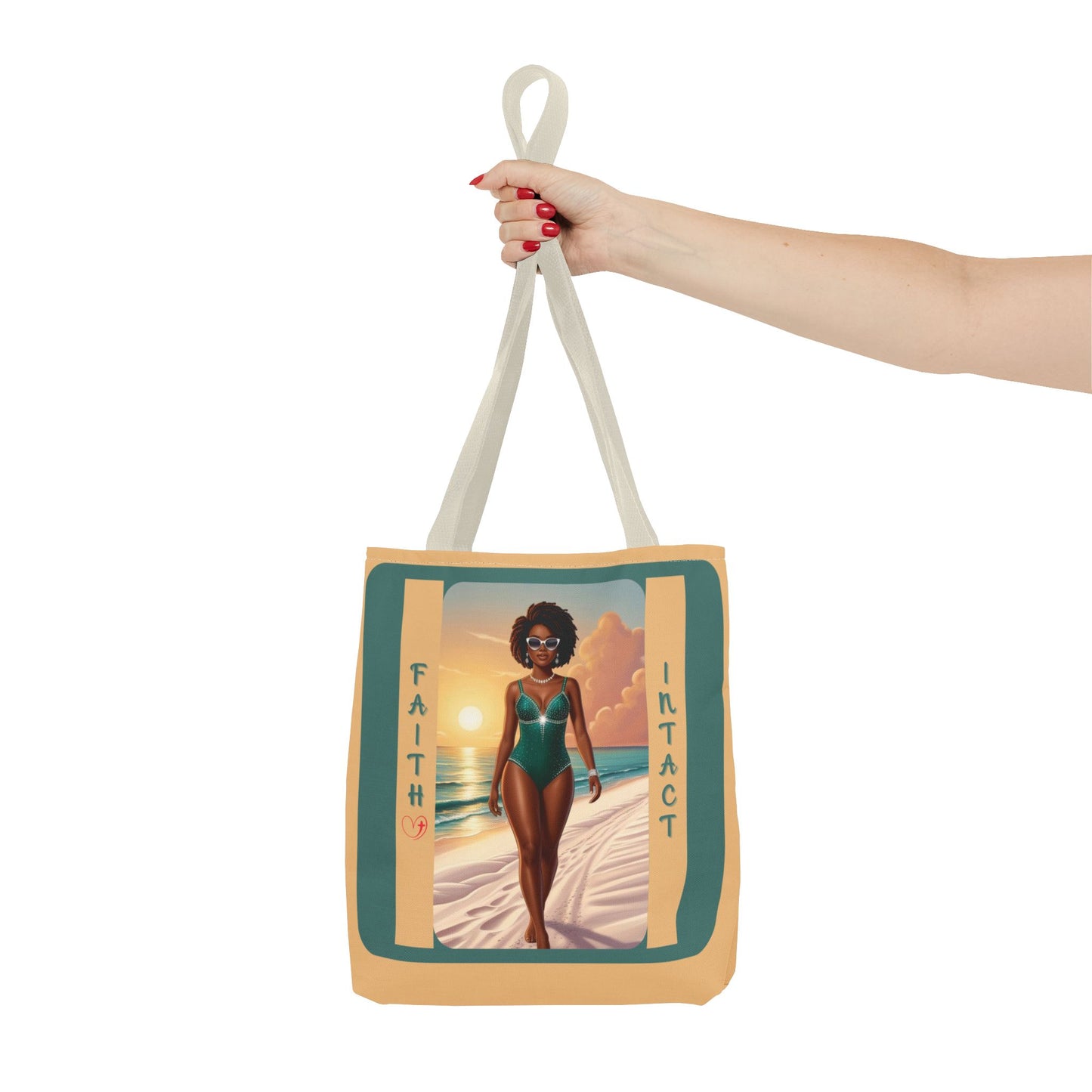 Faith Intact - Tote Bag - Stylish Beach Vibes for Every Occasion!