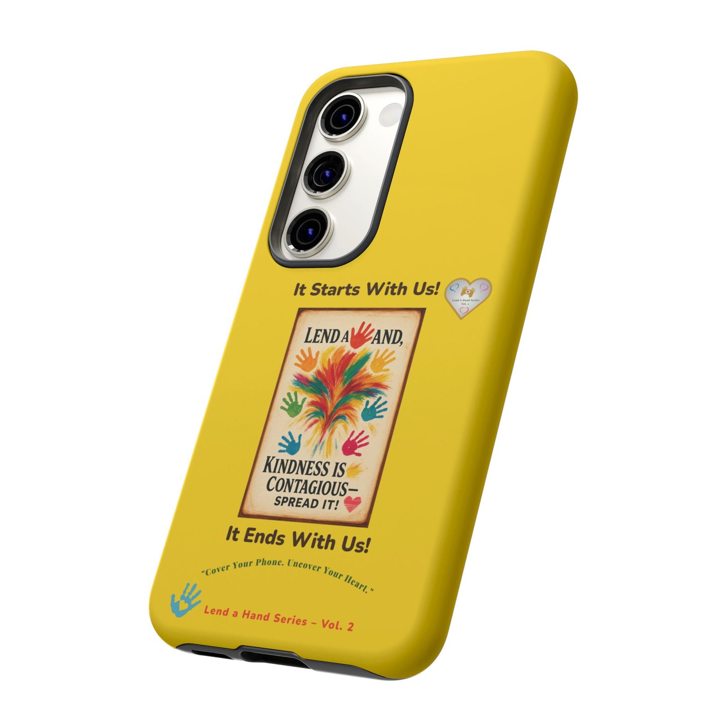 Lend a Hand, Lift a Heart – Phone Case Samsung Vol. 2 | "Cover Your Phone. Uncover Your Heart."