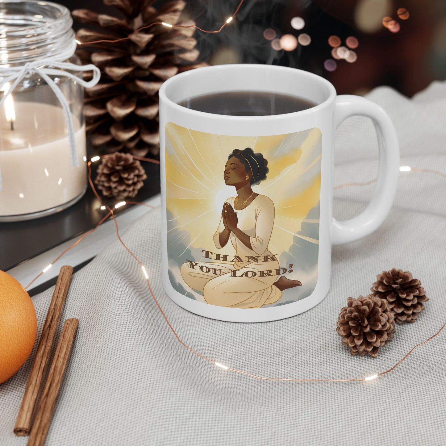 Thank You Lord - Inspirational Ceramic Mug