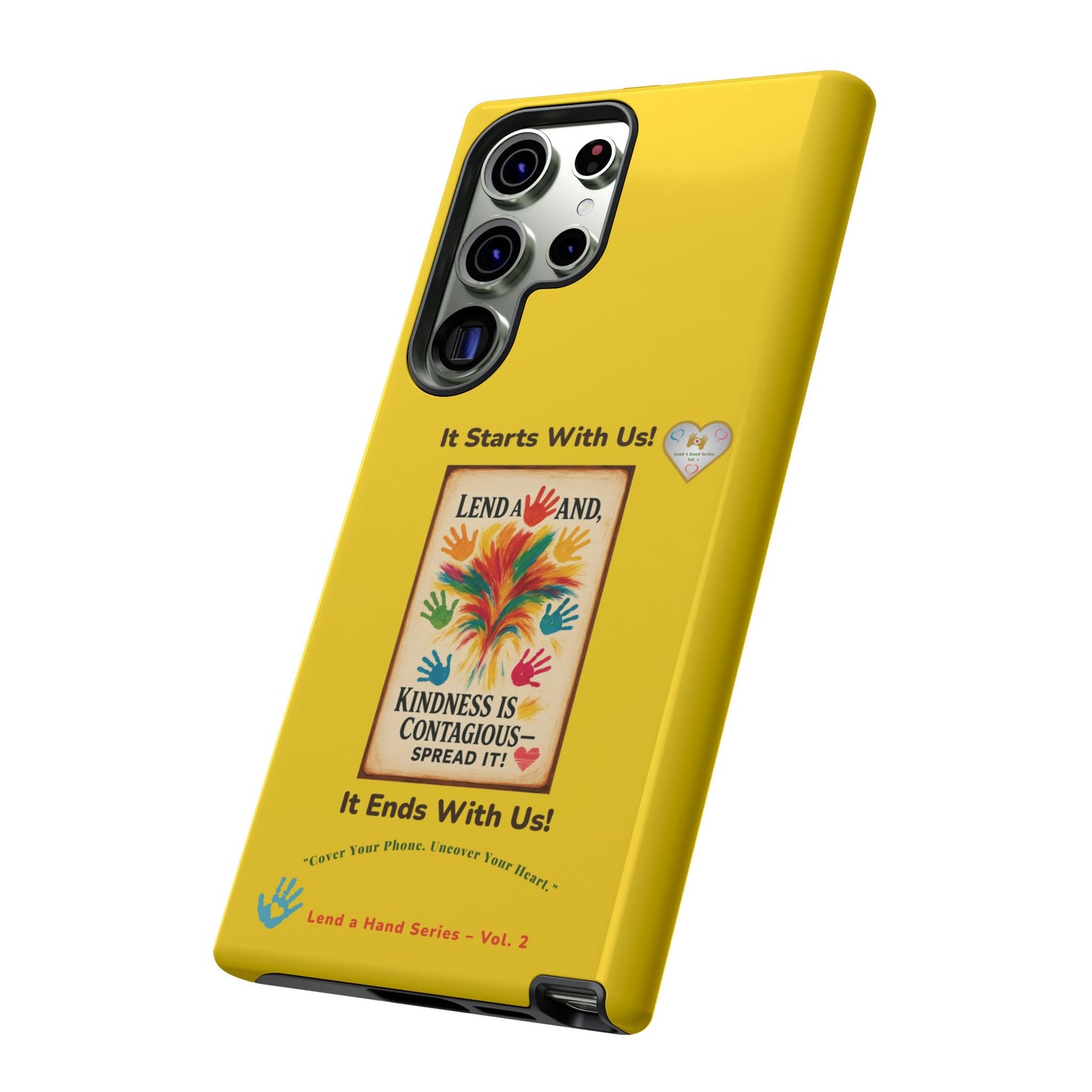 Lend a Hand, Lift a Heart – Phone Case Samsung Vol. 2 | "Cover Your Phone. Uncover Your Heart."