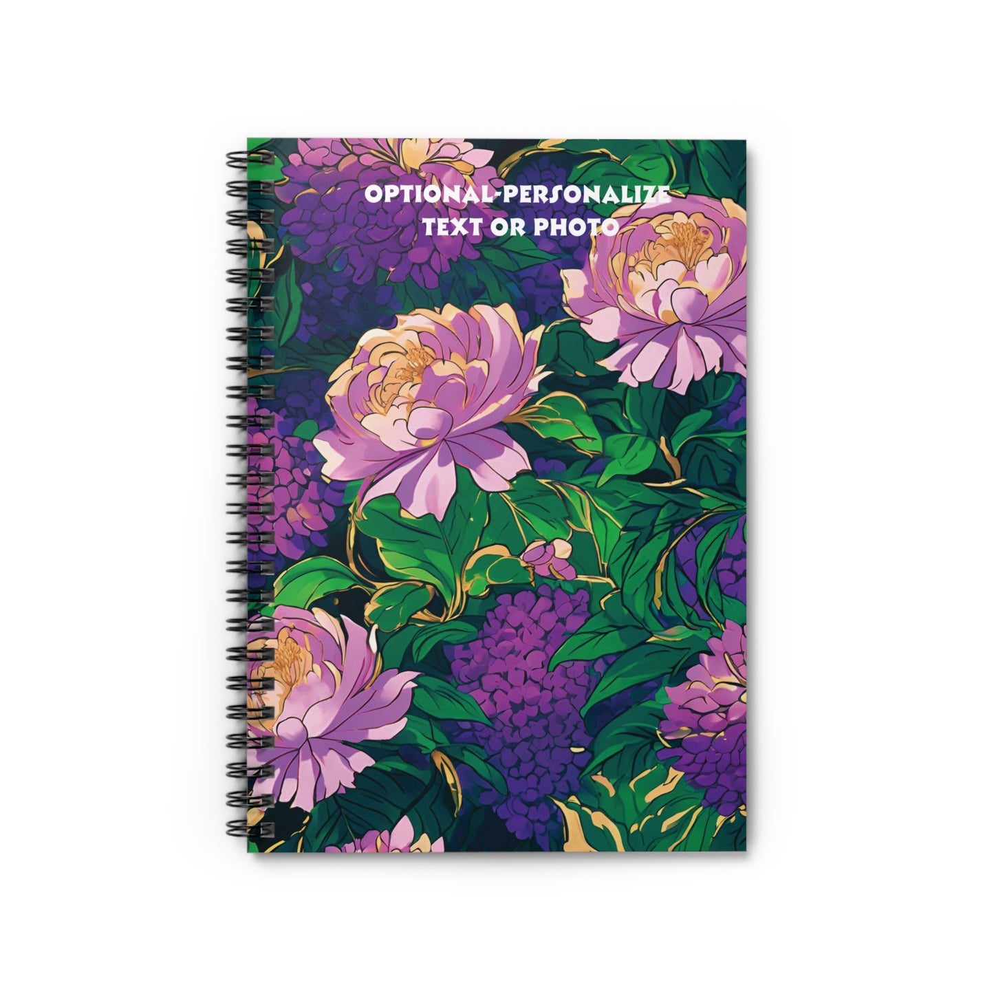 Purple Haze - Personalized Spiral Notebook