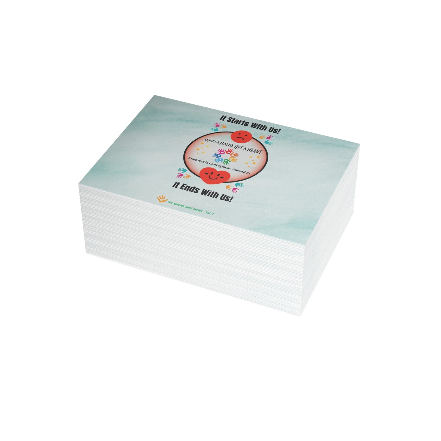 Lend a Hand, Lift a Heart Vol. 1 | Postcards - Horizontal
