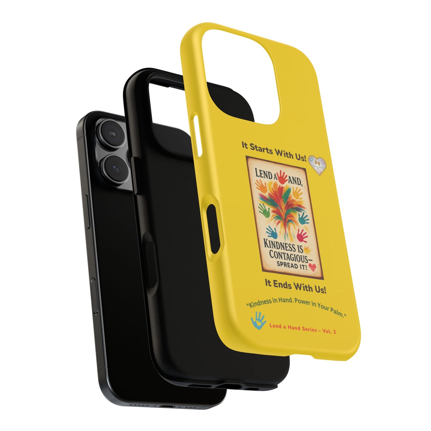 Lend a Hand, Lift a Heart - Phone Case iPhone Vol. 2 | "Kindness in Hand. Power in Your Palm."