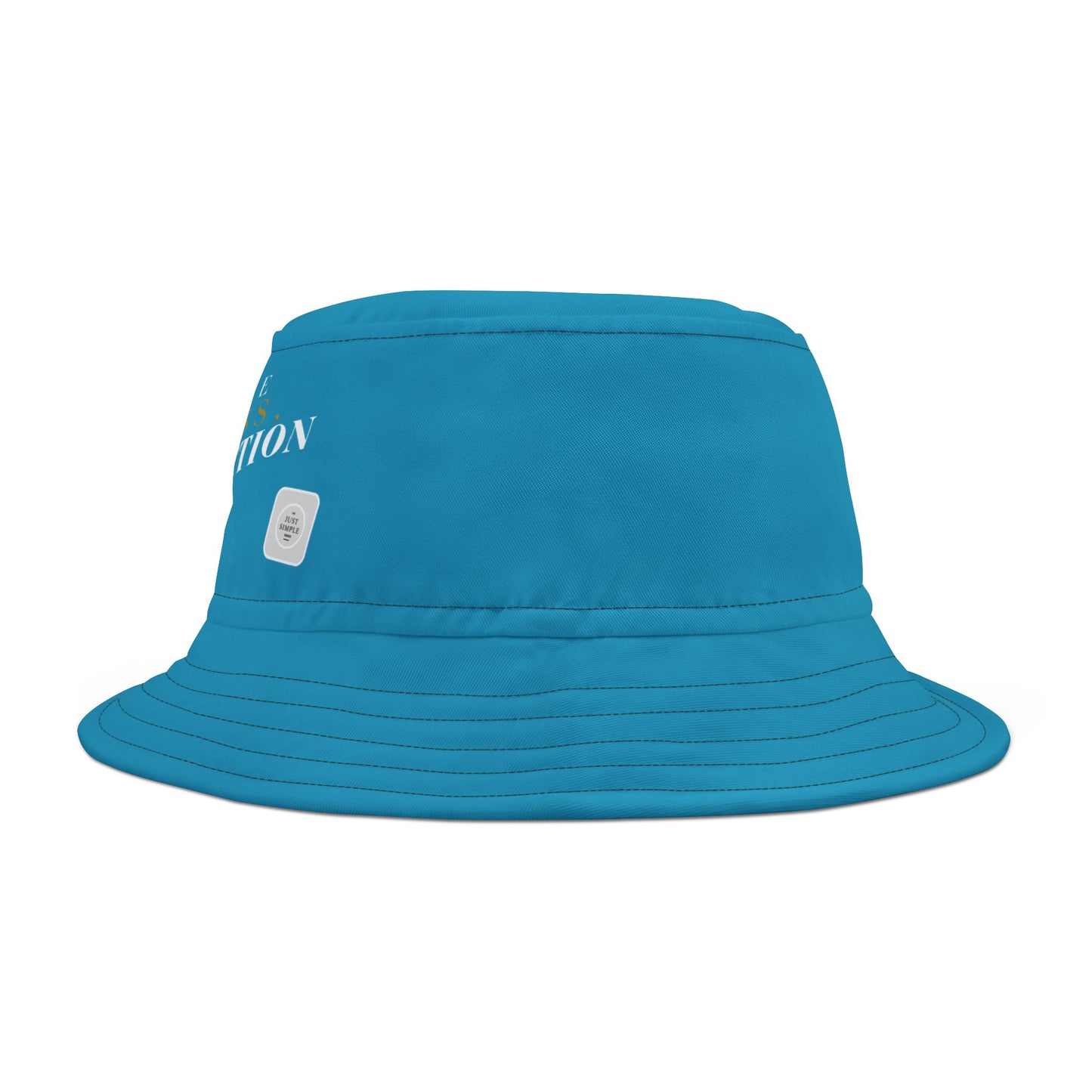 Believe, Progress, Not Perfection | Unisex Bucket Hat (turquoise) | The Just Simple Series