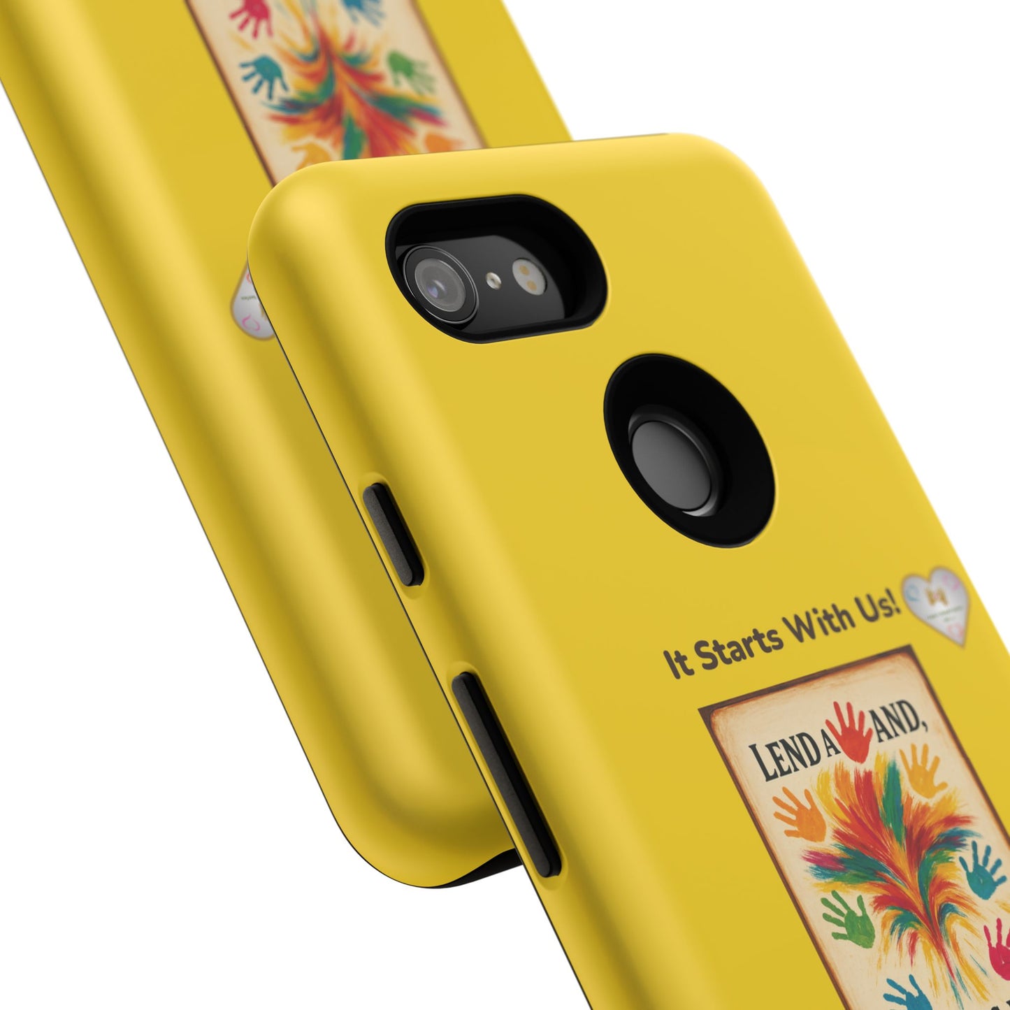 Lend a Hand, Lift a Heart - Phone Case Google Pixel Vol. 2 | "Tech Meets Tenderness."