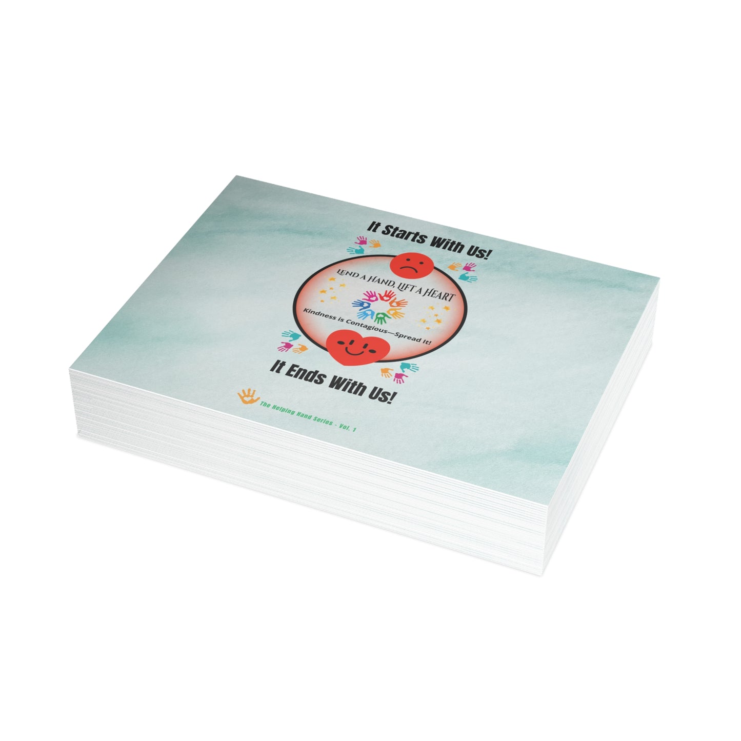 Lend a Hand, Lift a Heart Vol. 1 | Postcards - Horizontal