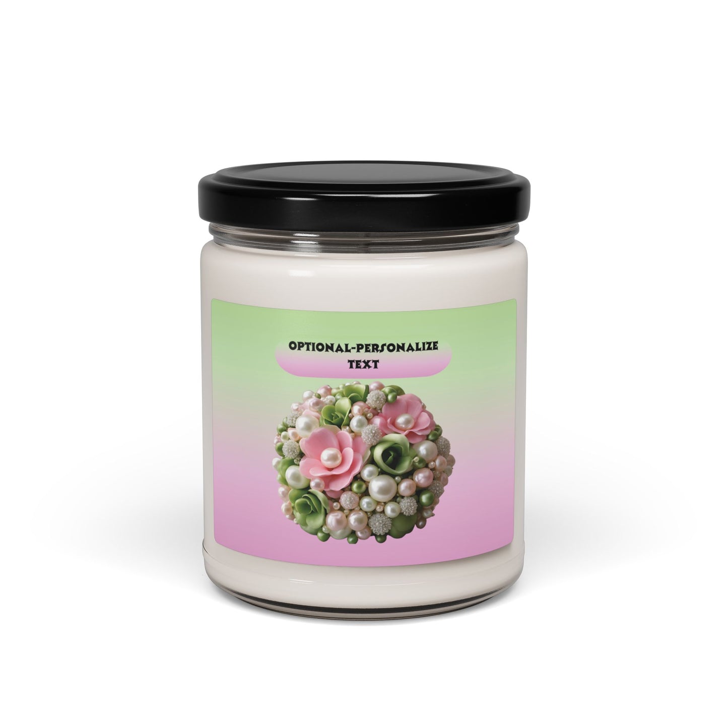 Pearlie - Clear Jar 9oz, Soy Candle - Perfect Gift for Relaxation & Special Occasions