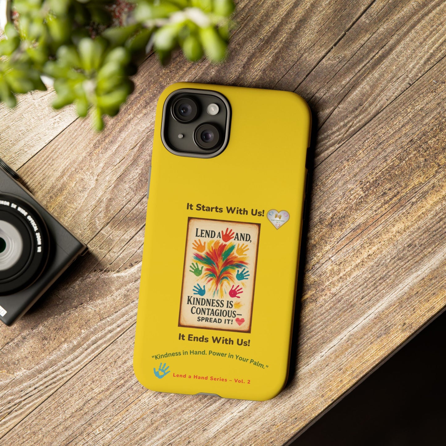 Lend a Hand, Lift a Heart - Phone Case iPhone Vol. 2 | "Kindness in Hand. Power in Your Palm."