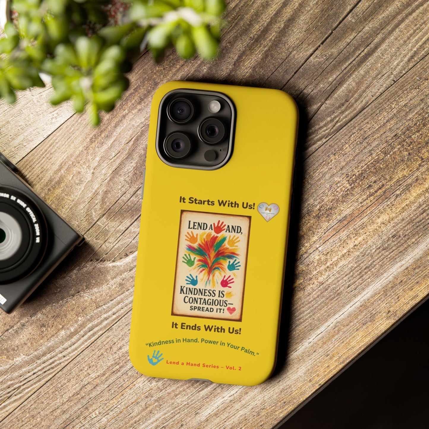 Lend a Hand, Lift a Heart - Phone Case iPhone Vol. 2 | "Kindness in Hand. Power in Your Palm."