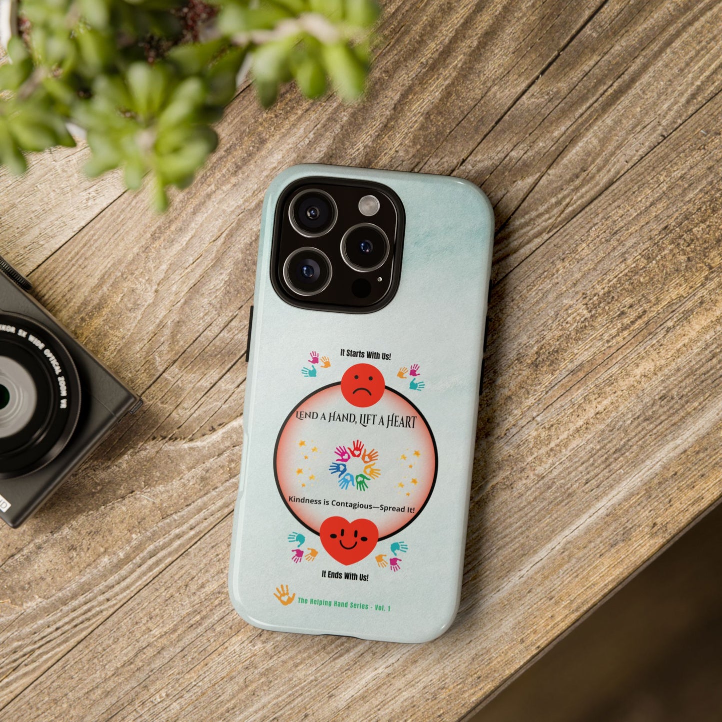 Lend a Hand, Lift a Heart Vol. 1 | Phone Case - iPhone and Google Pixel