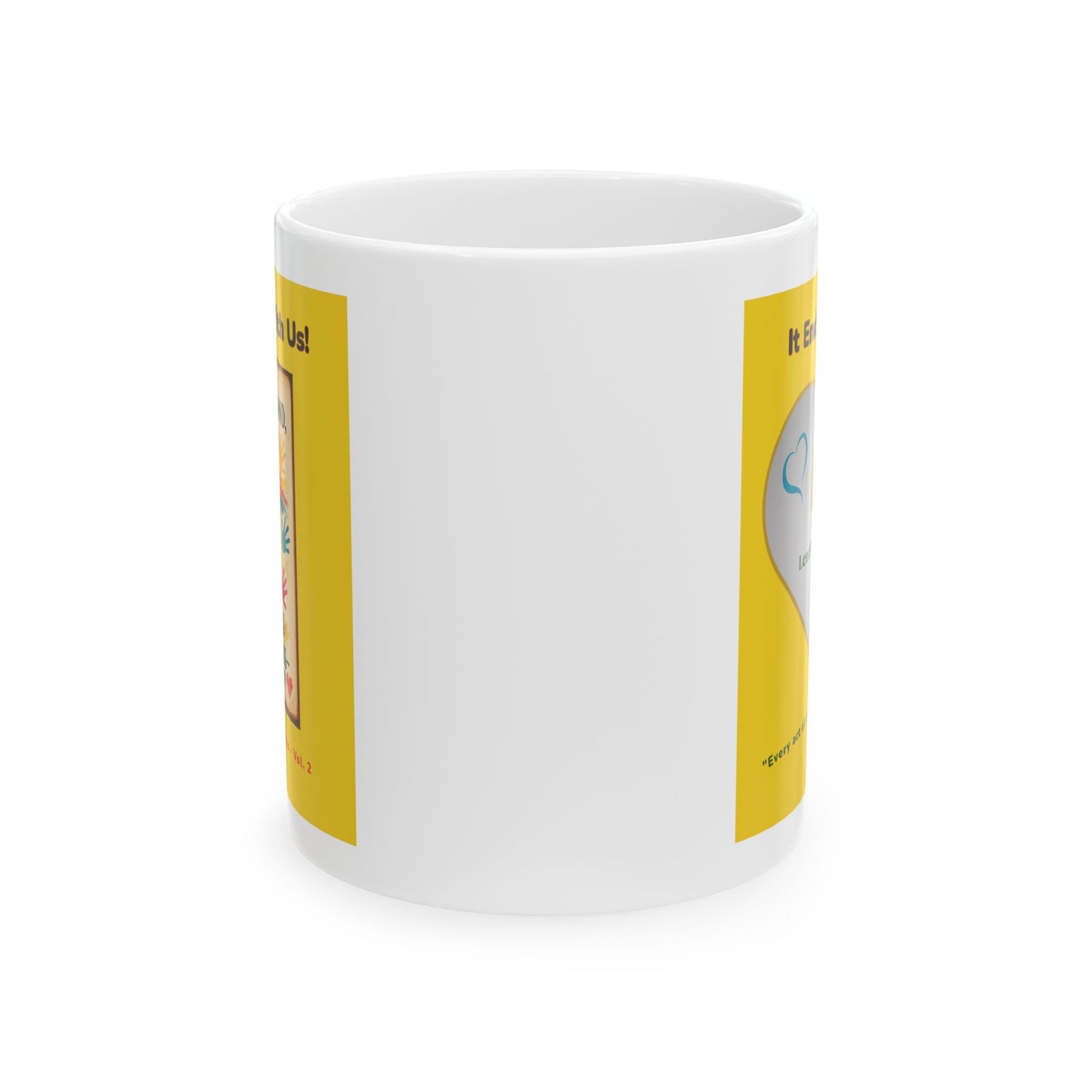 Lend a Hand, Lift a Heart - Mug Vol. 2 – "Every act of compassion lifts a heart."