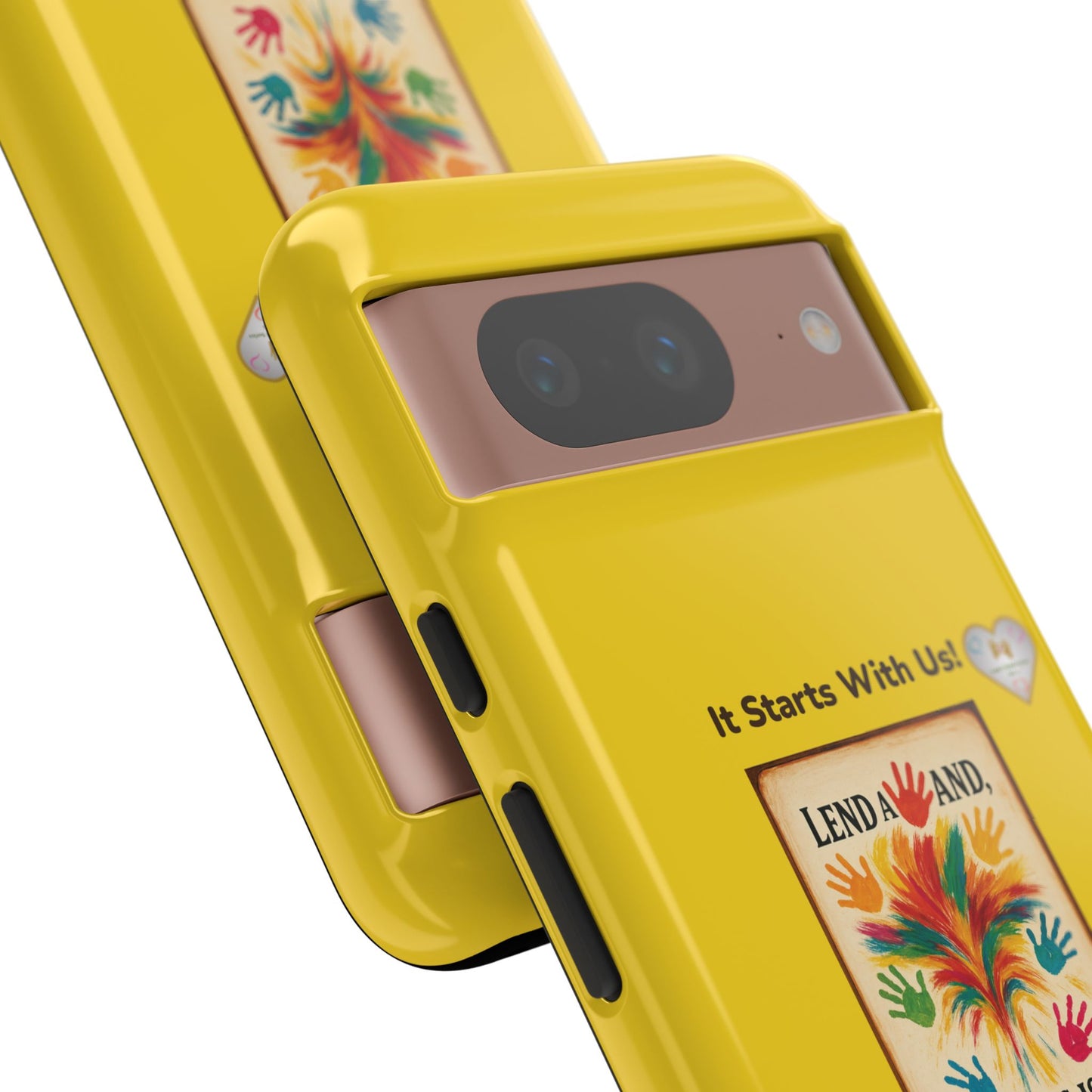 Lend a Hand, Lift a Heart - Phone Case Google Pixel Vol. 2 | "Tech Meets Tenderness."