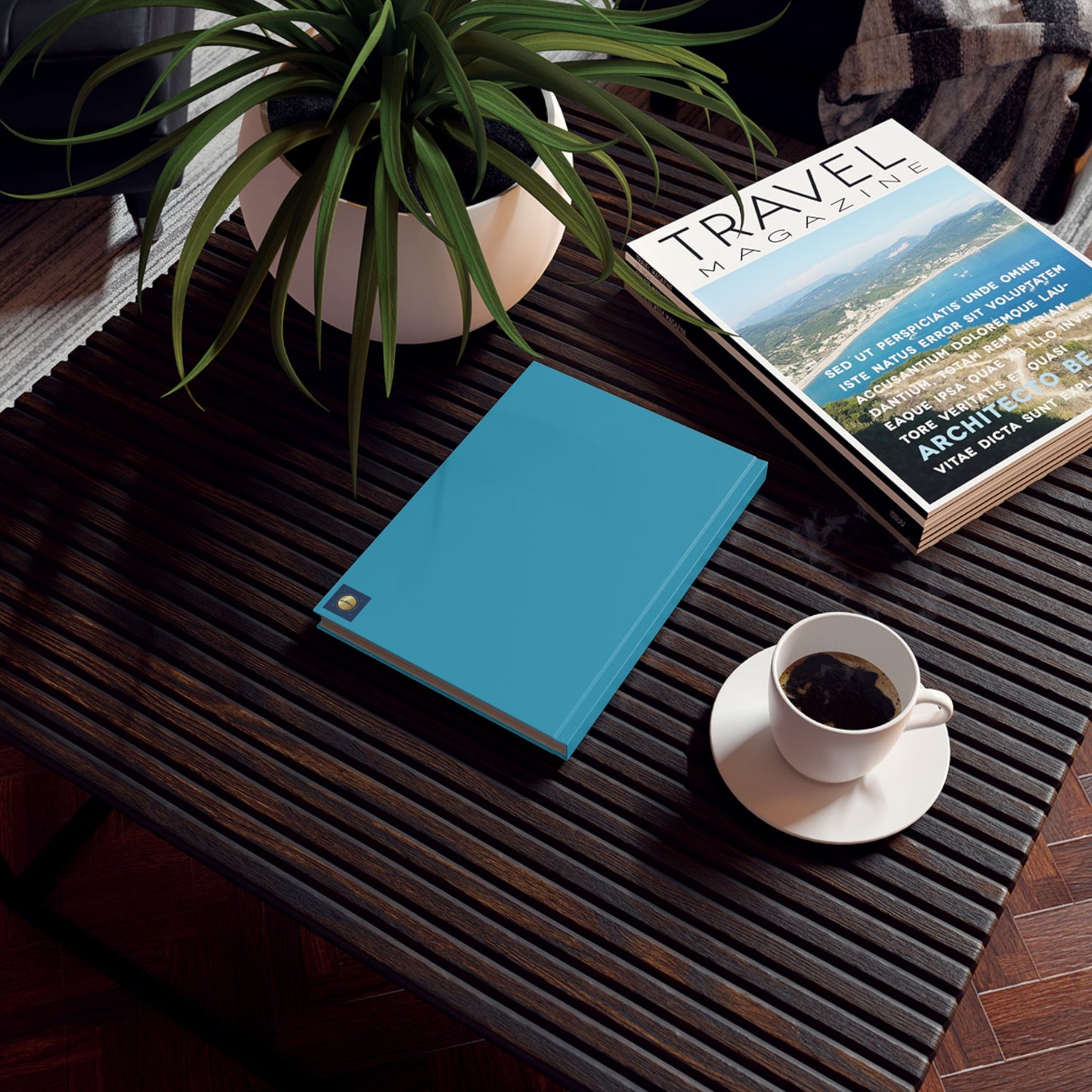 Make-It-Your Own (turquoise) | Personalized Hard Backed Journal