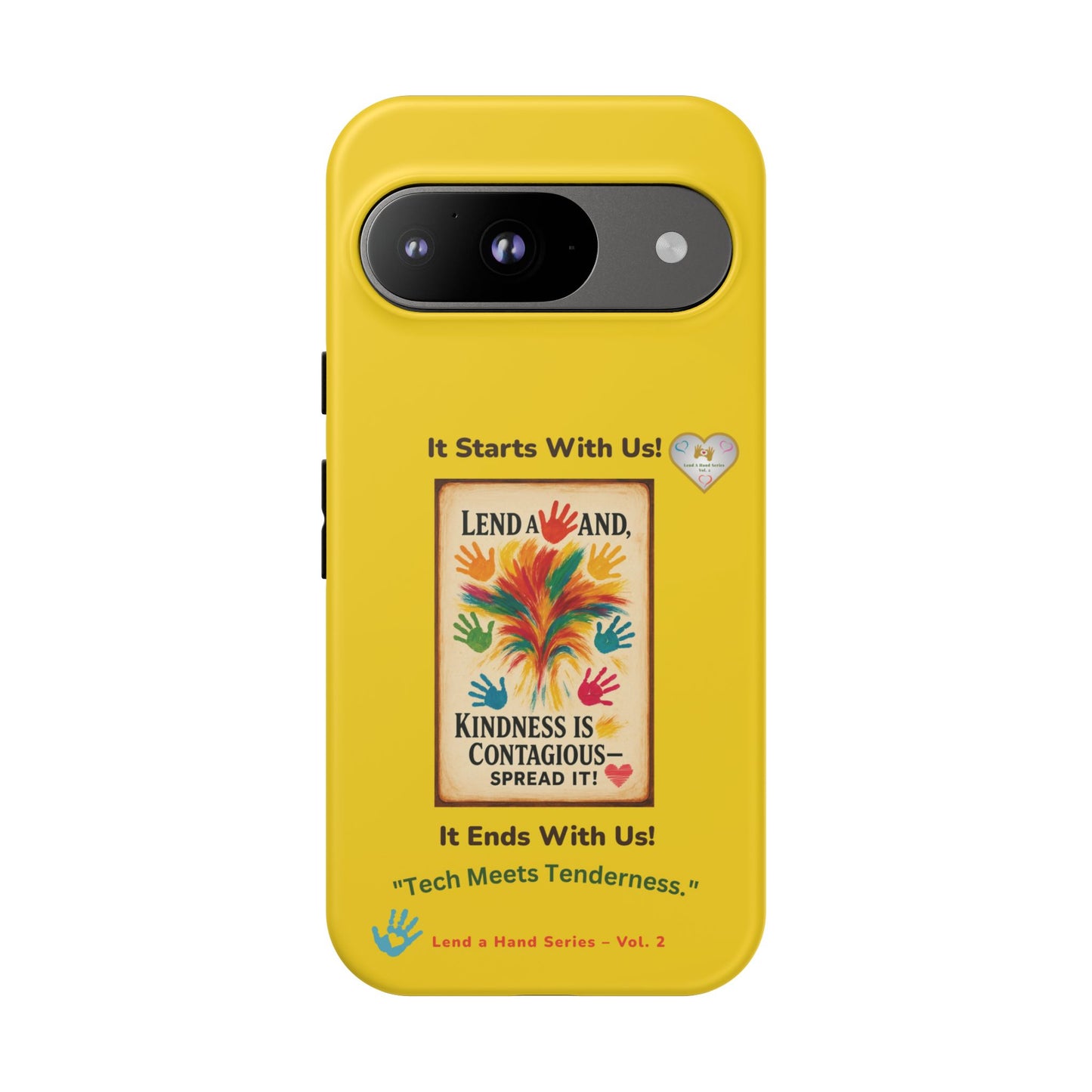 Lend a Hand, Lift a Heart - Phone Case Google Pixel Vol. 2 | "Tech Meets Tenderness."