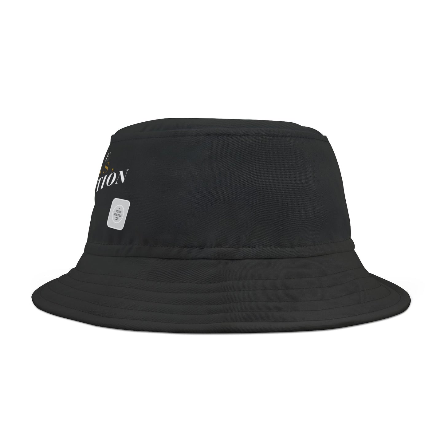 Believe, Progress, Not Perfection | Unisex Bucket Hat (black) | The Just Simple Series